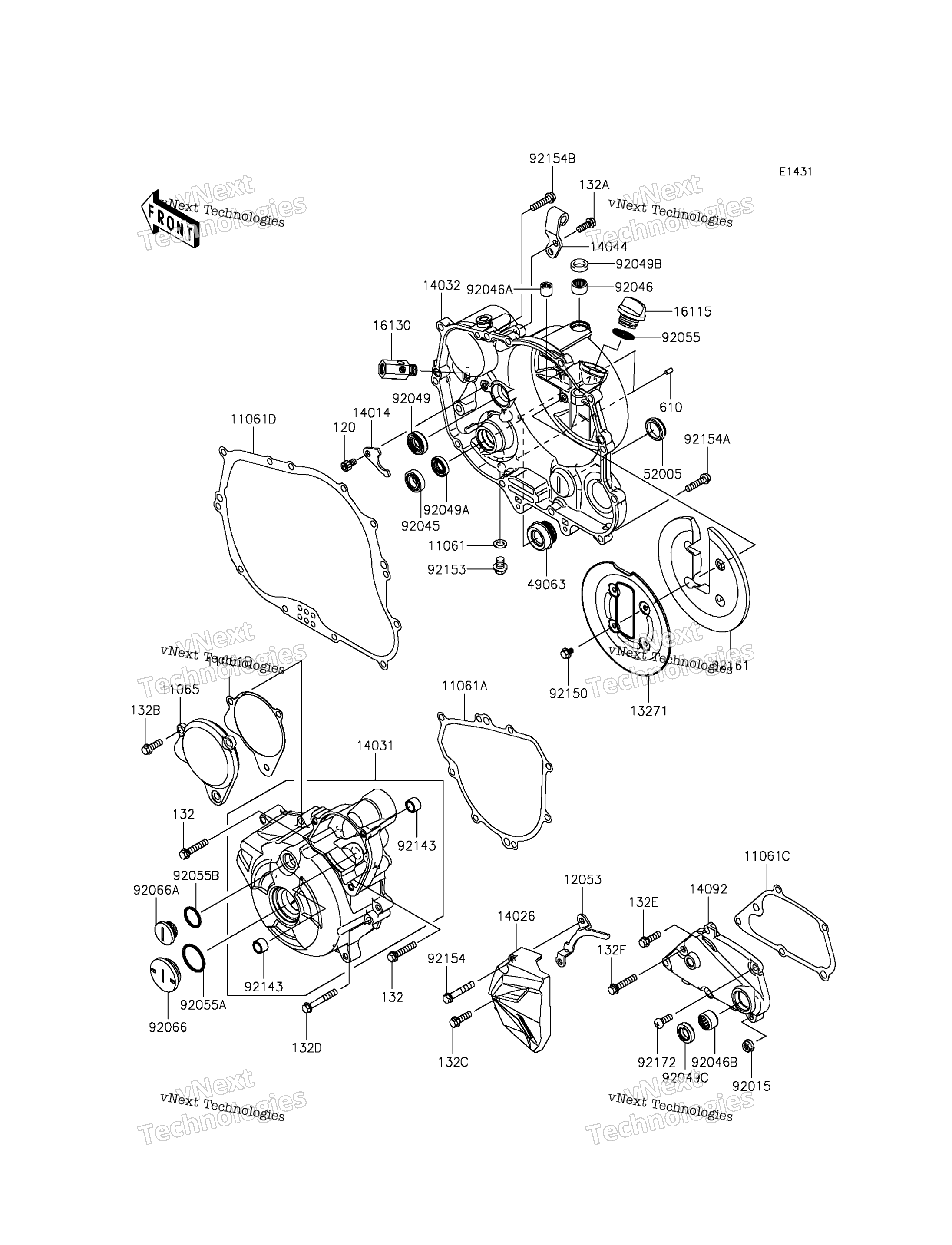 Двигатель Cover(S)