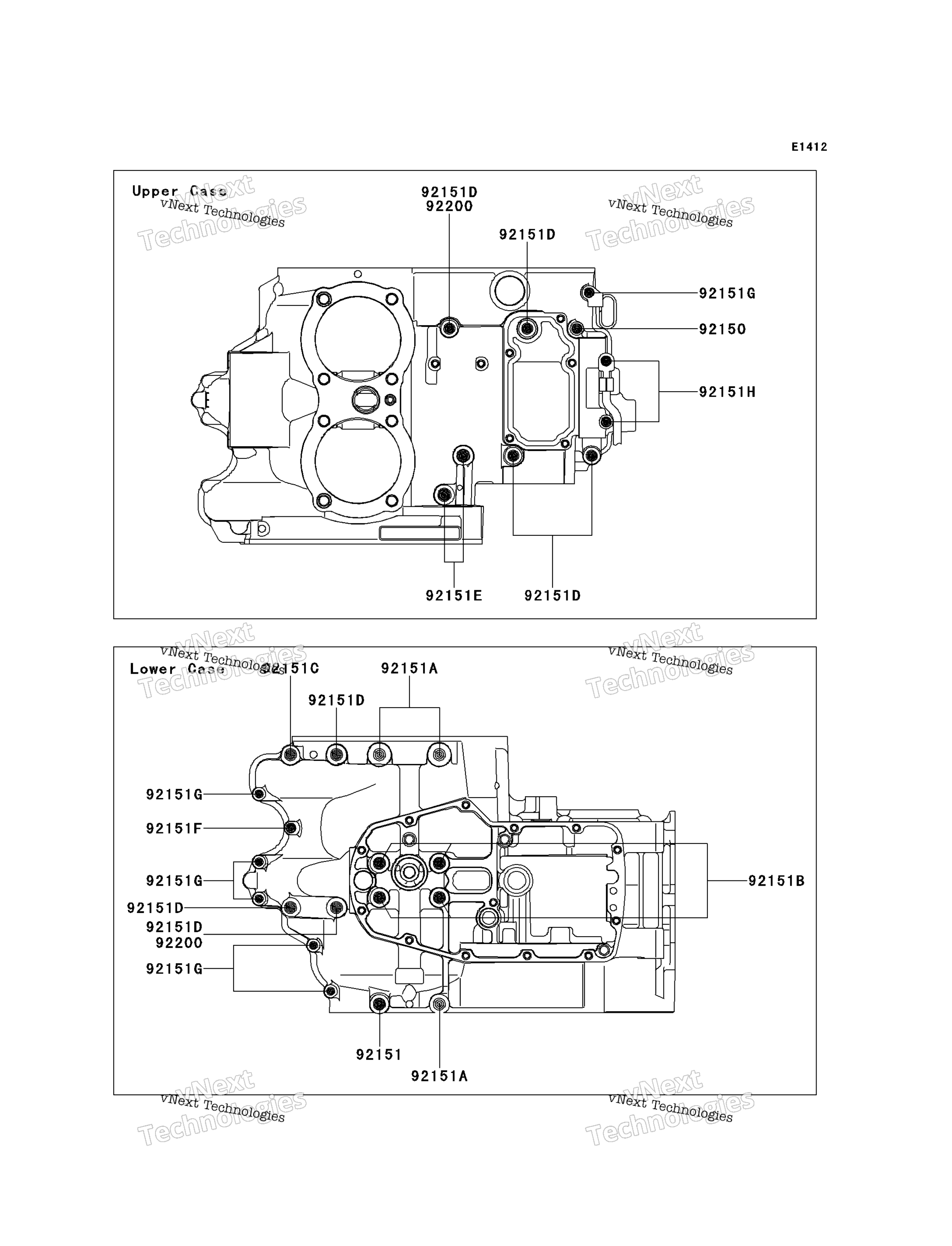 Картер Bolt Pattern