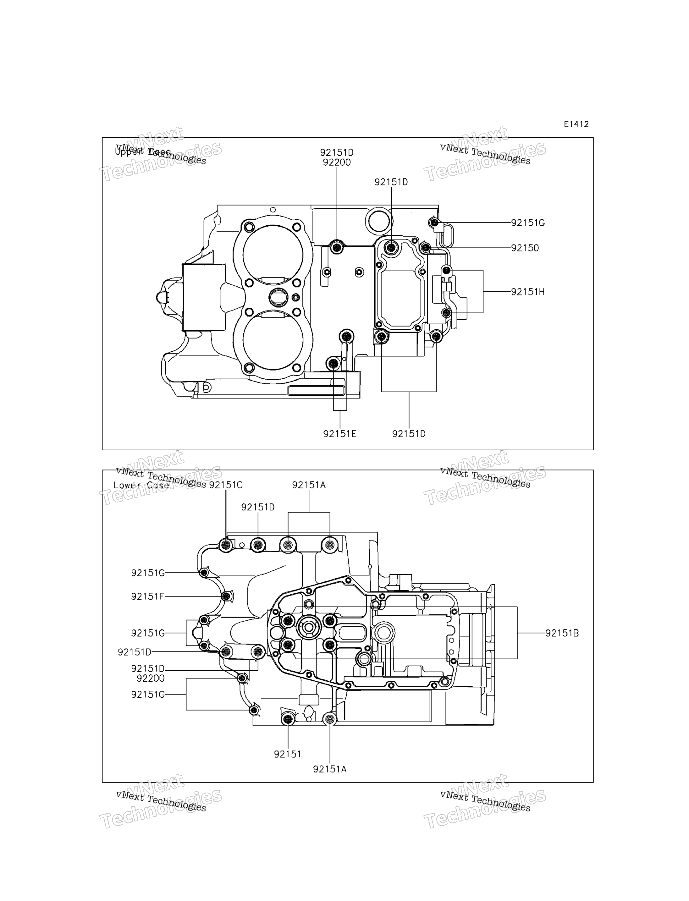 Картер Bolt Pattern