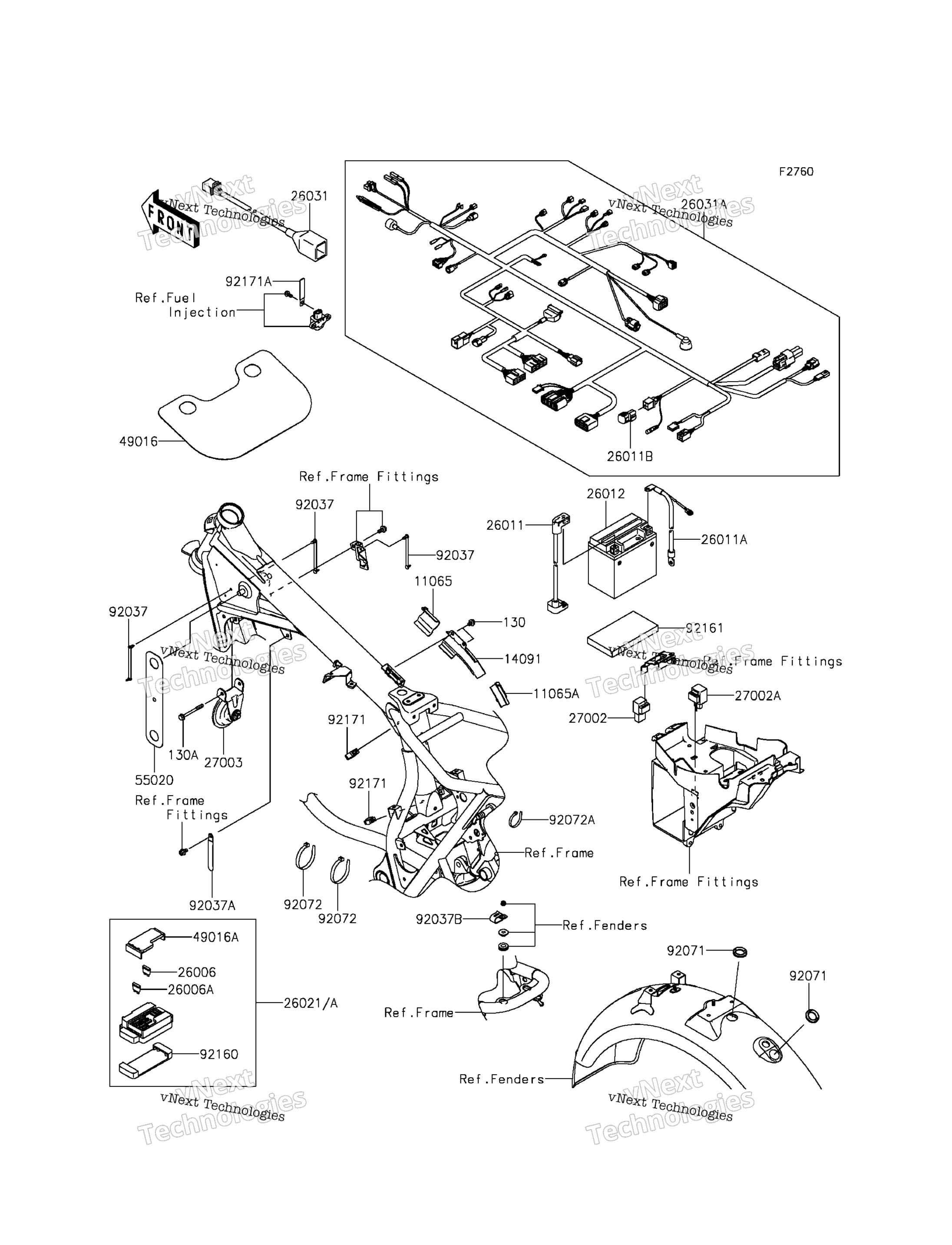 Шасси Electrical Equipment