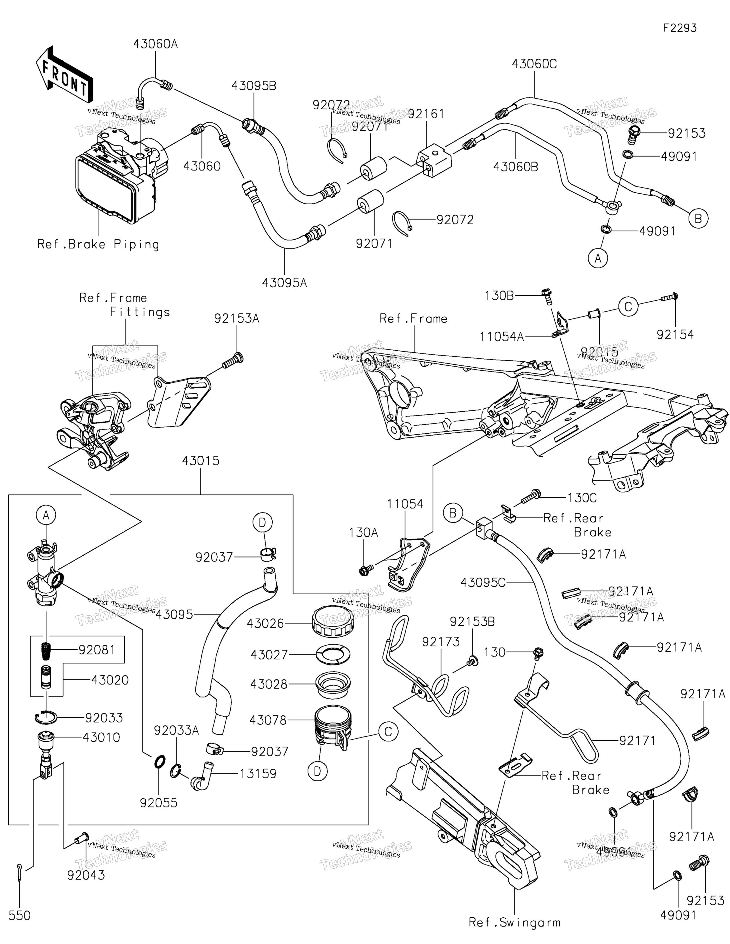 Задняя часть Master Cylinder 2