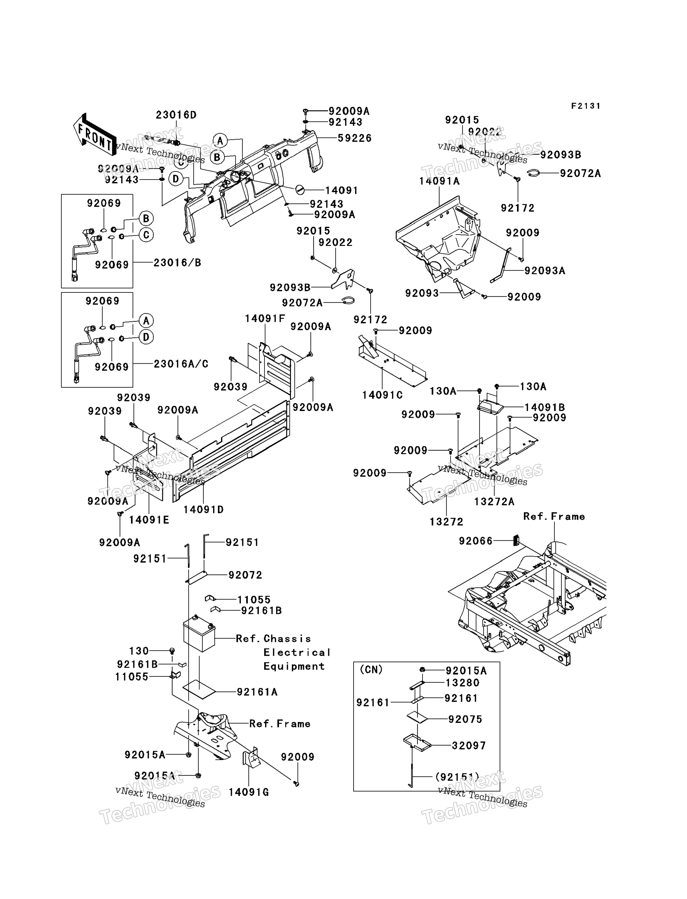 Рама Fittings (M9f-Mbf)