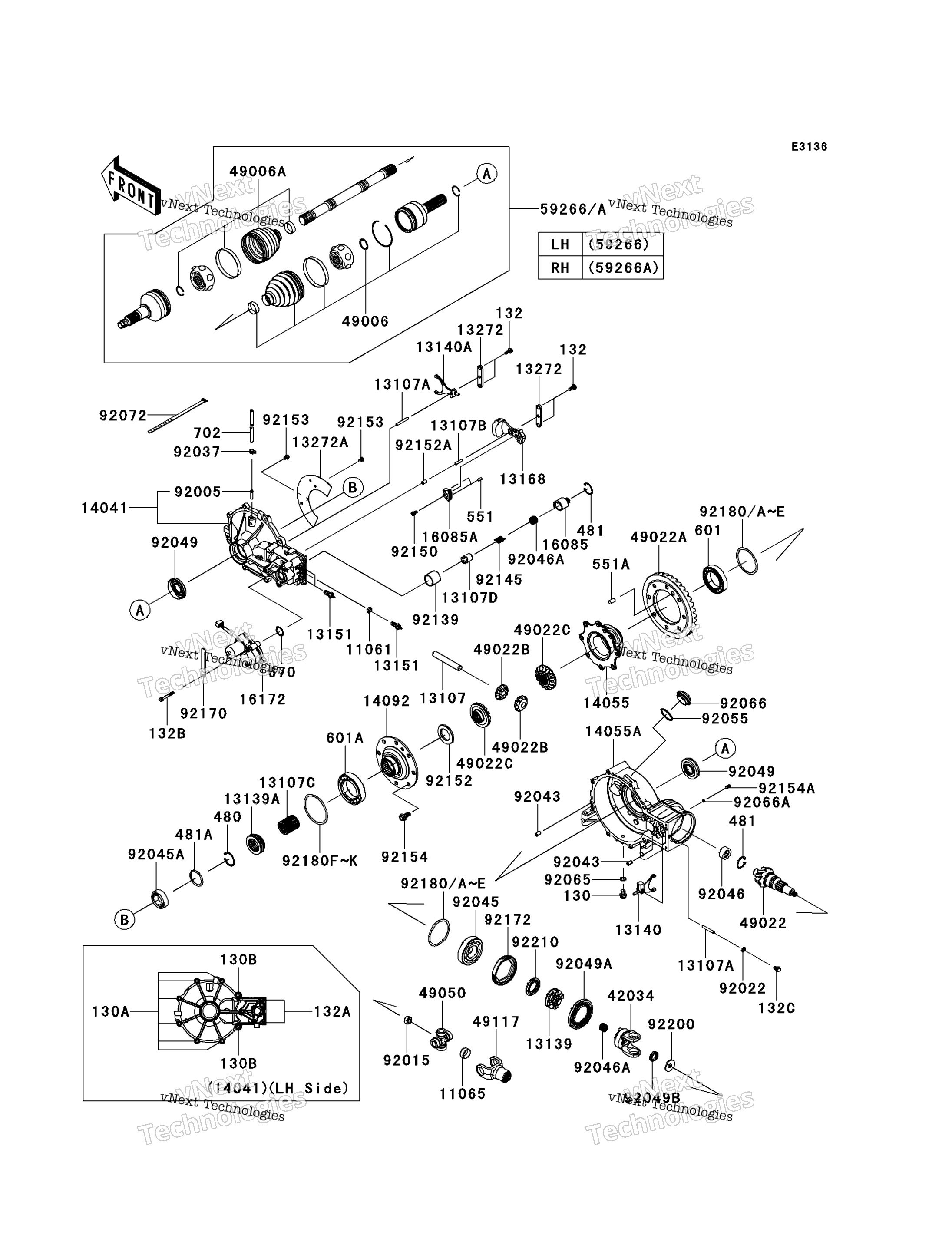 Привод Shaft-Front (Acfa)