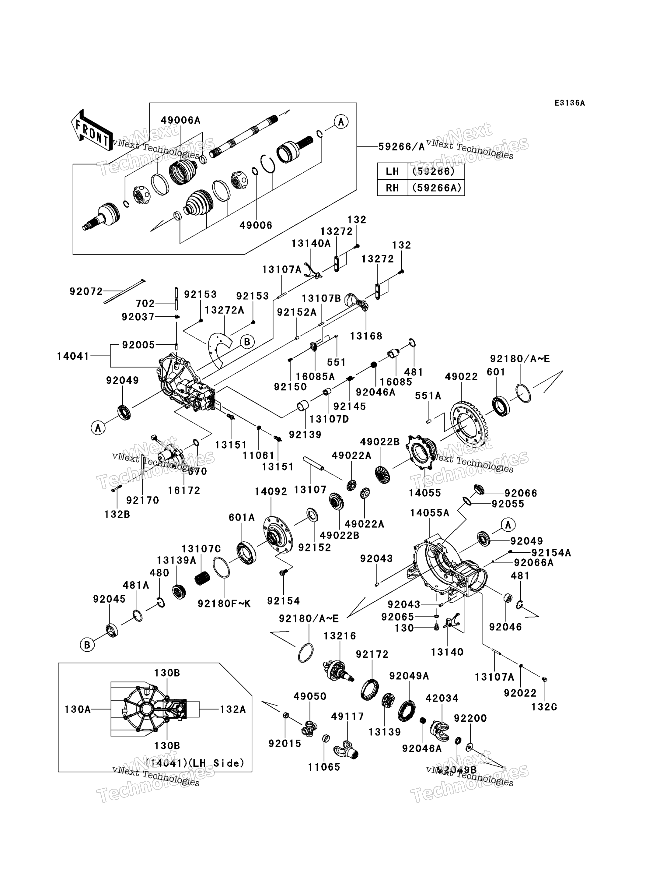 Привод Shaft-Front (Adfa)