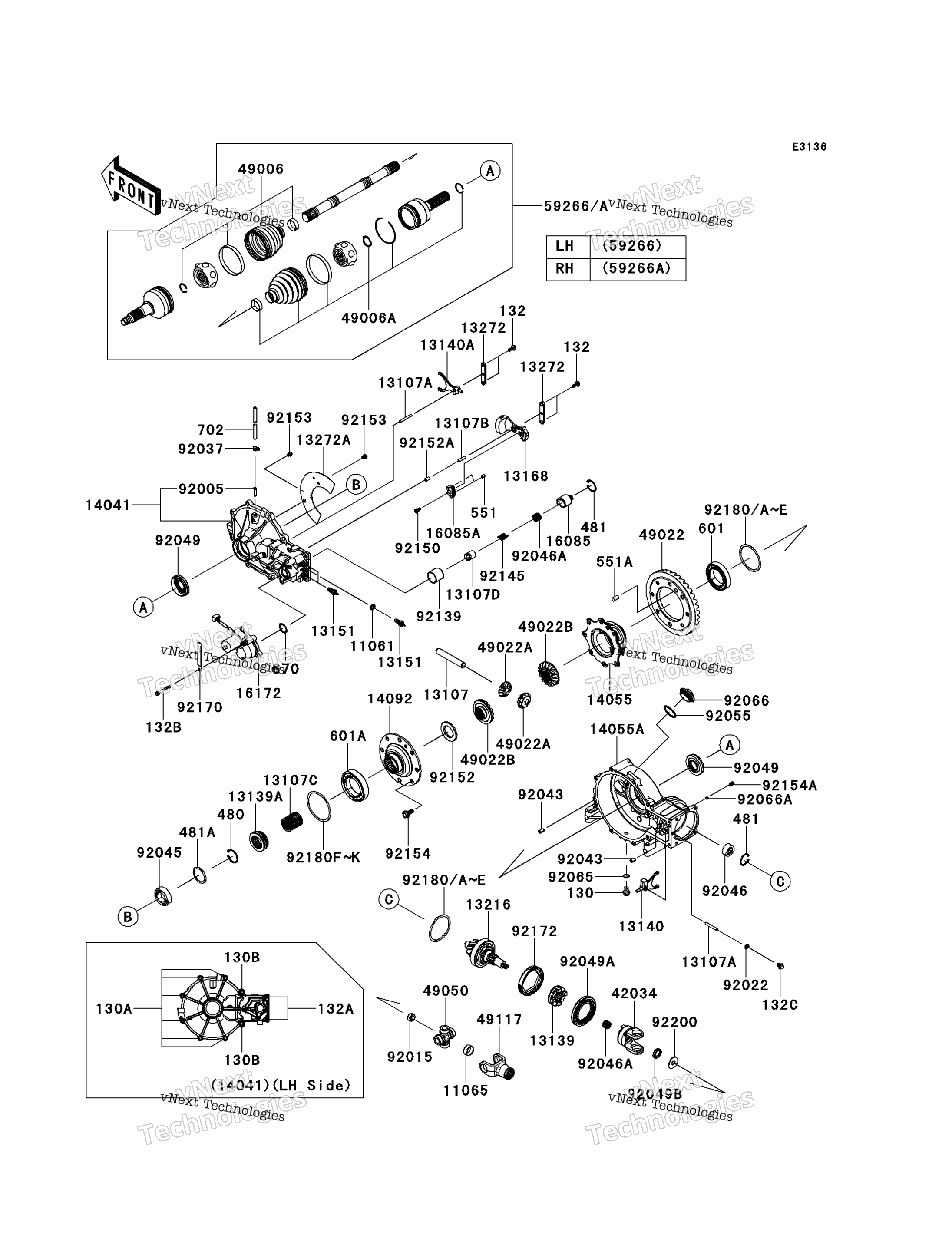 Привод Shaft-Fr (-Jkbrtcd1 Eb500047)