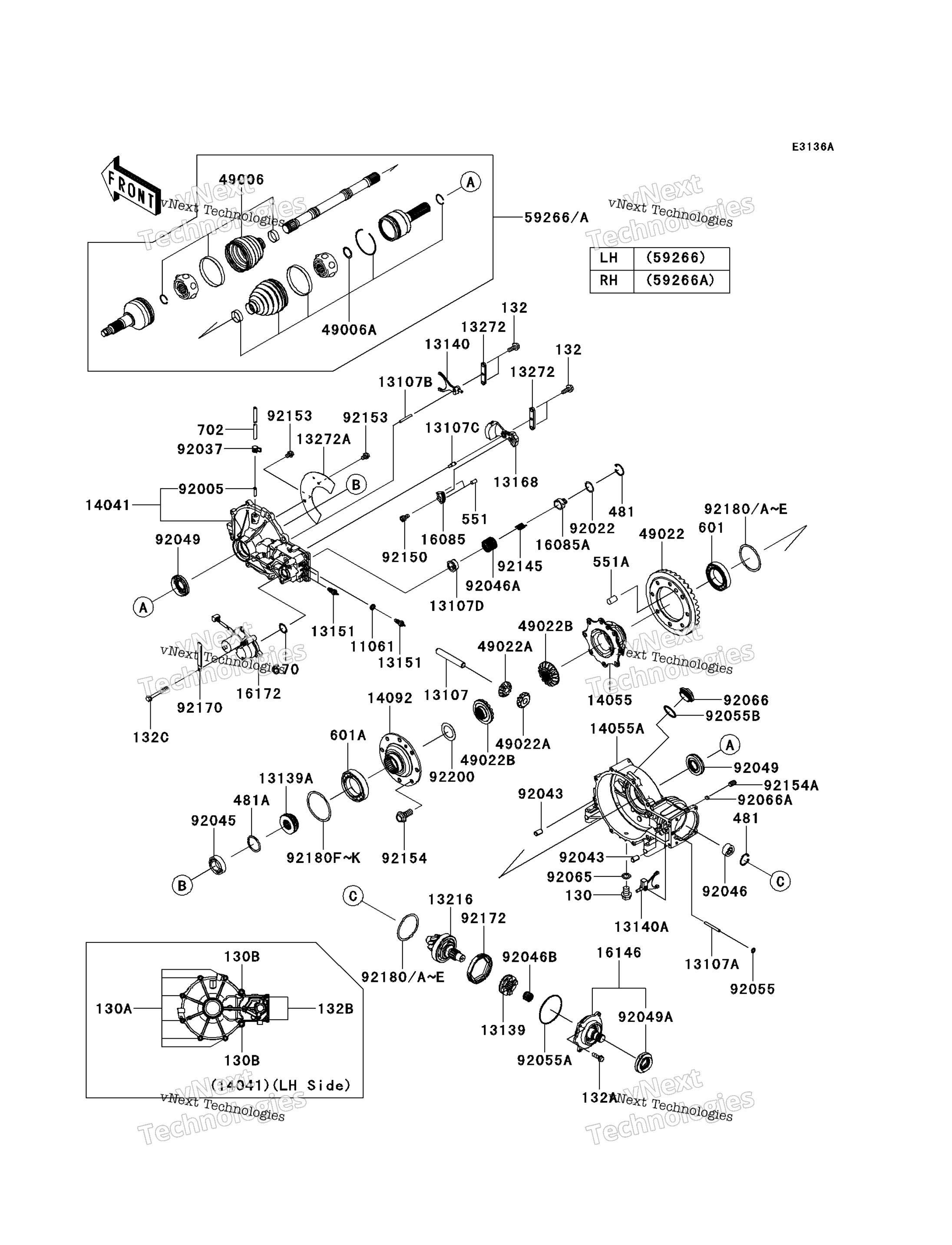 Привод Shaft-Fr (Jkbrtcd1 Eb500048-)