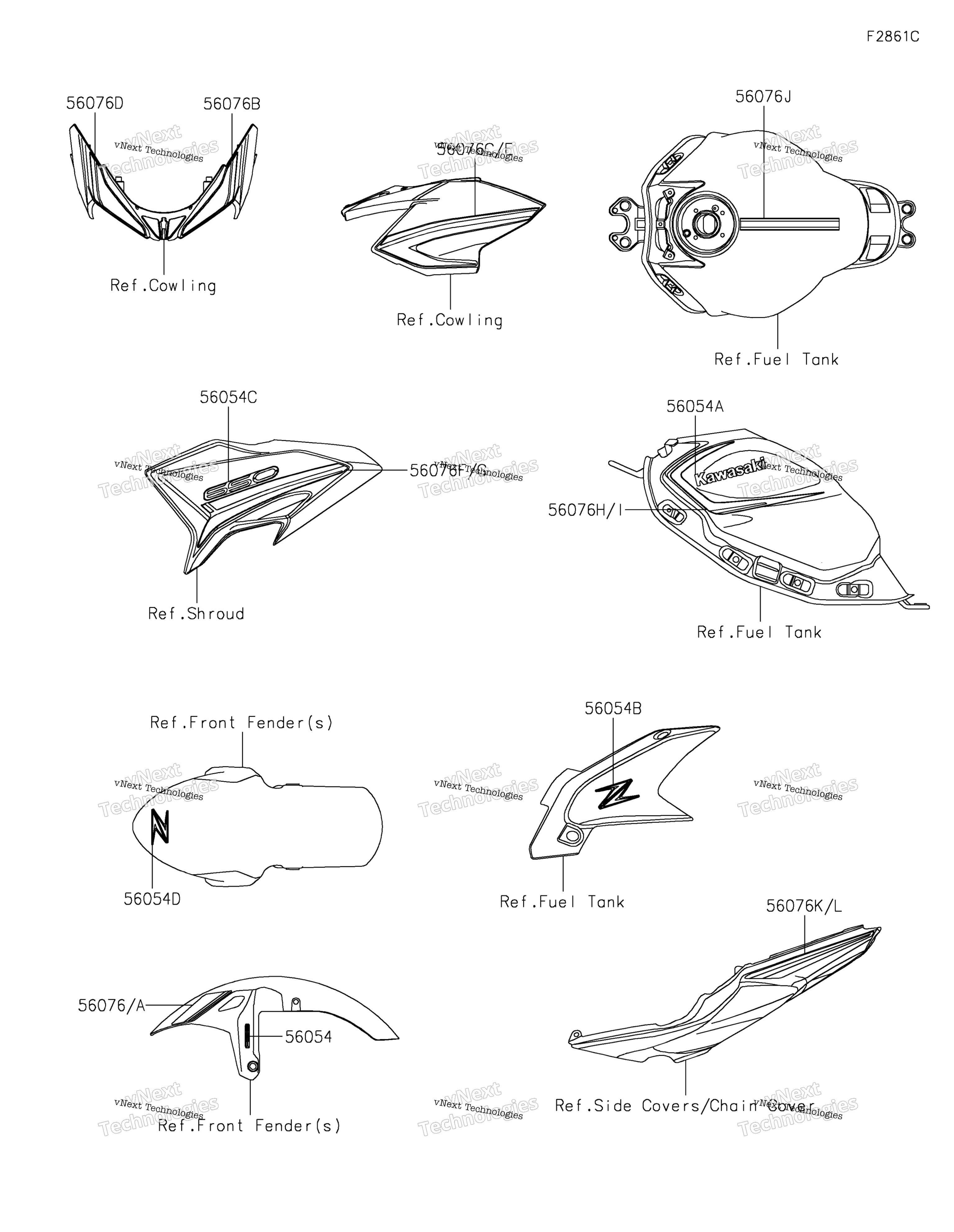 Decals(White)(Kmfan / Kmfal)