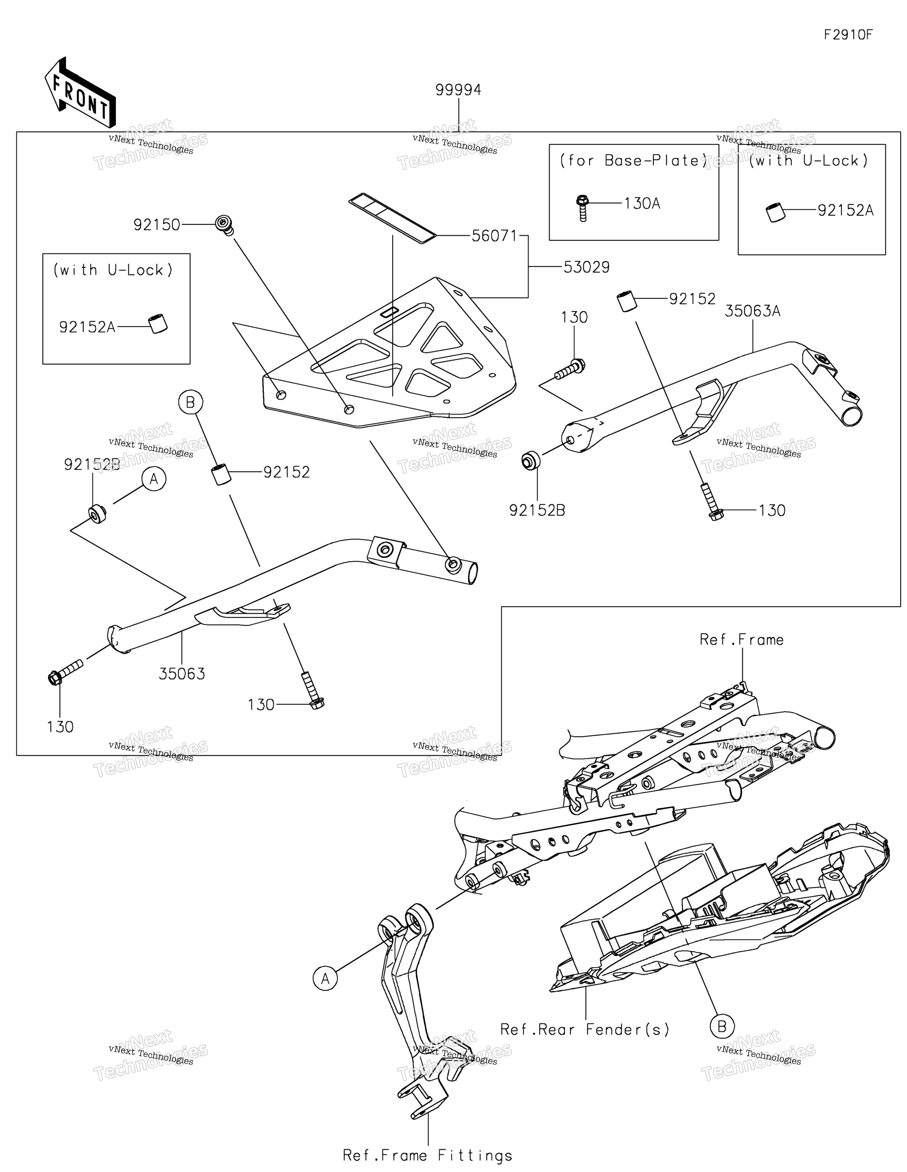 Аксессуары (Topcase Bracket)