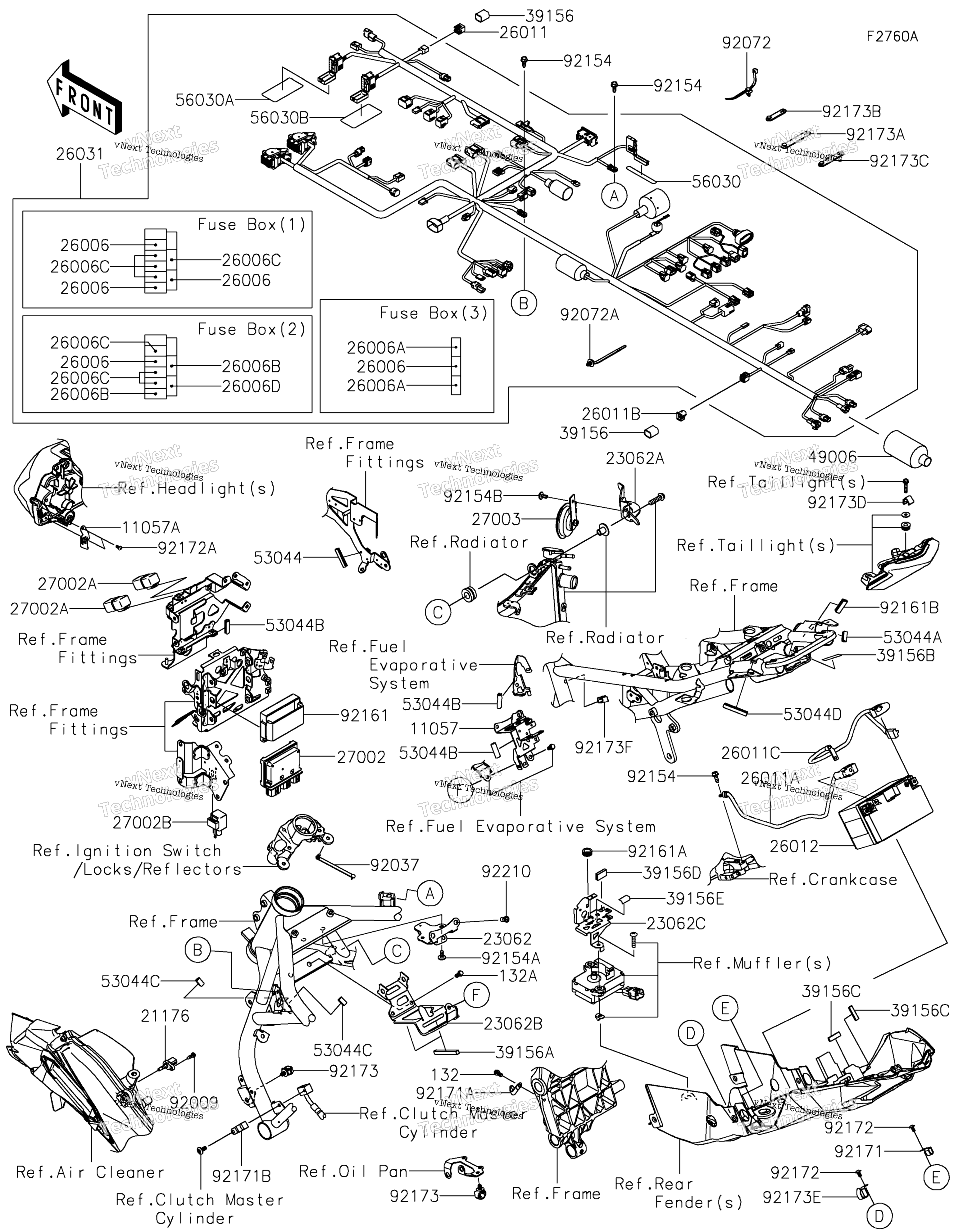 Шасси Electrical Equipment(Ca) 4