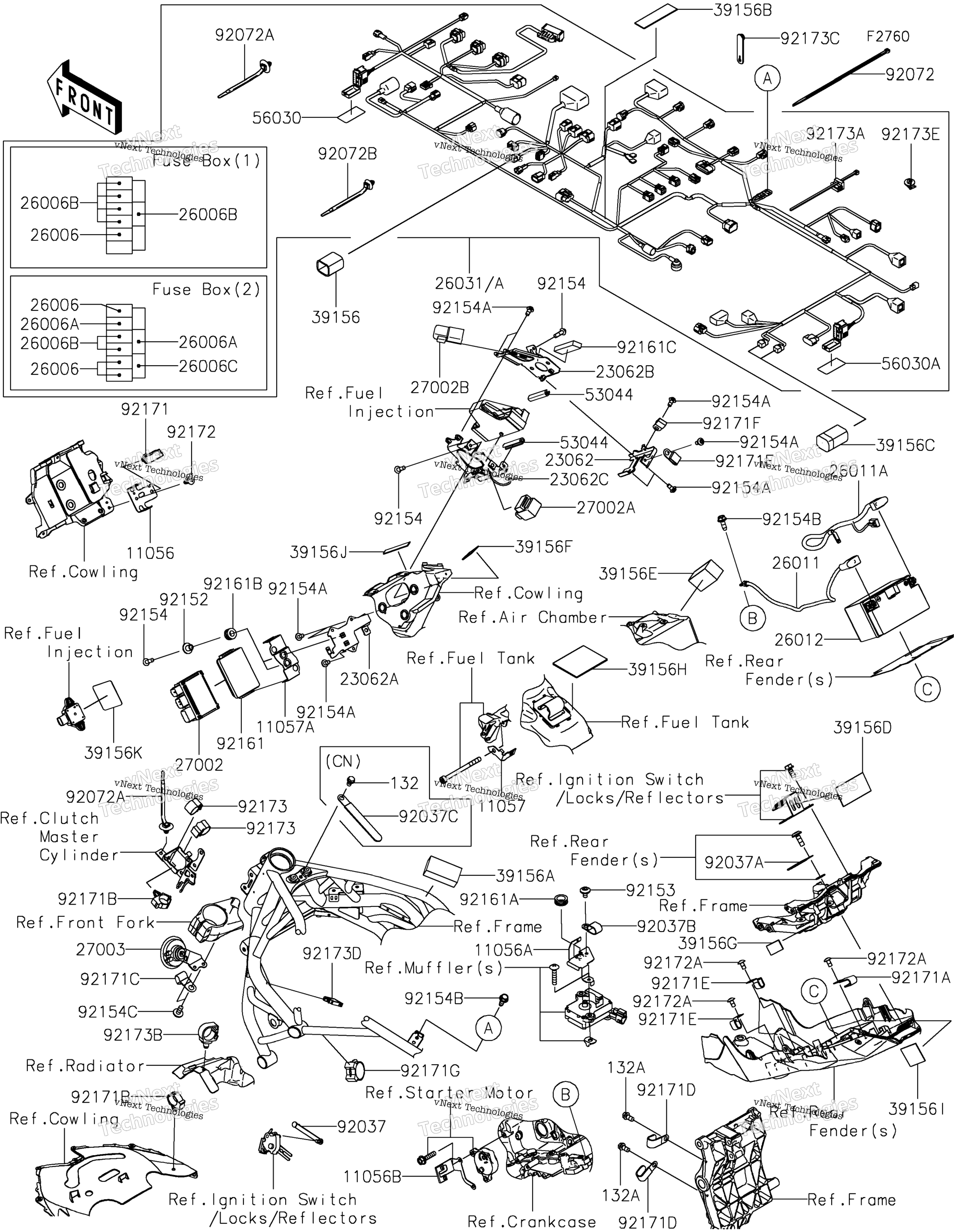 Шасси Electrical Equipment