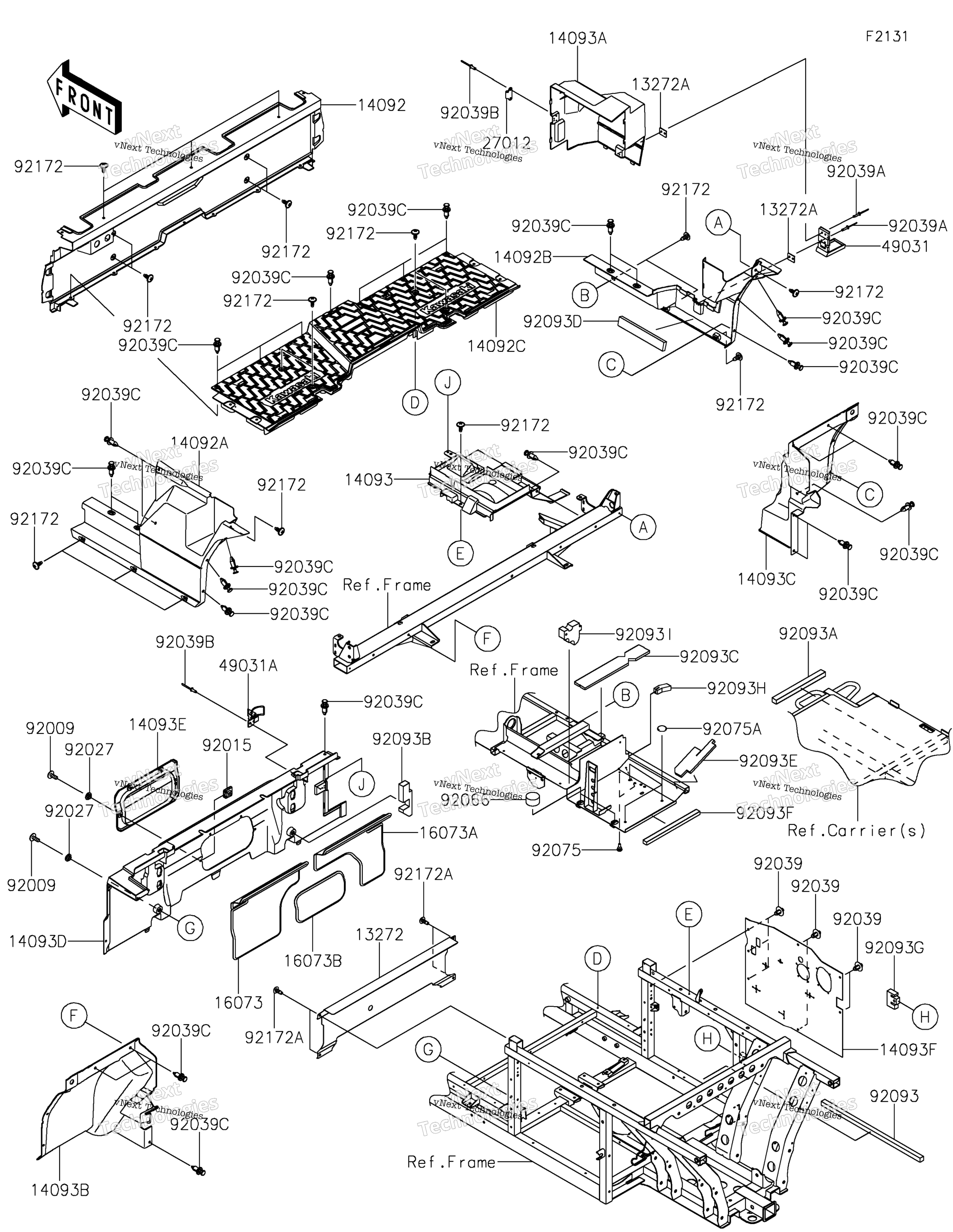 Рама Fittings(Rear)