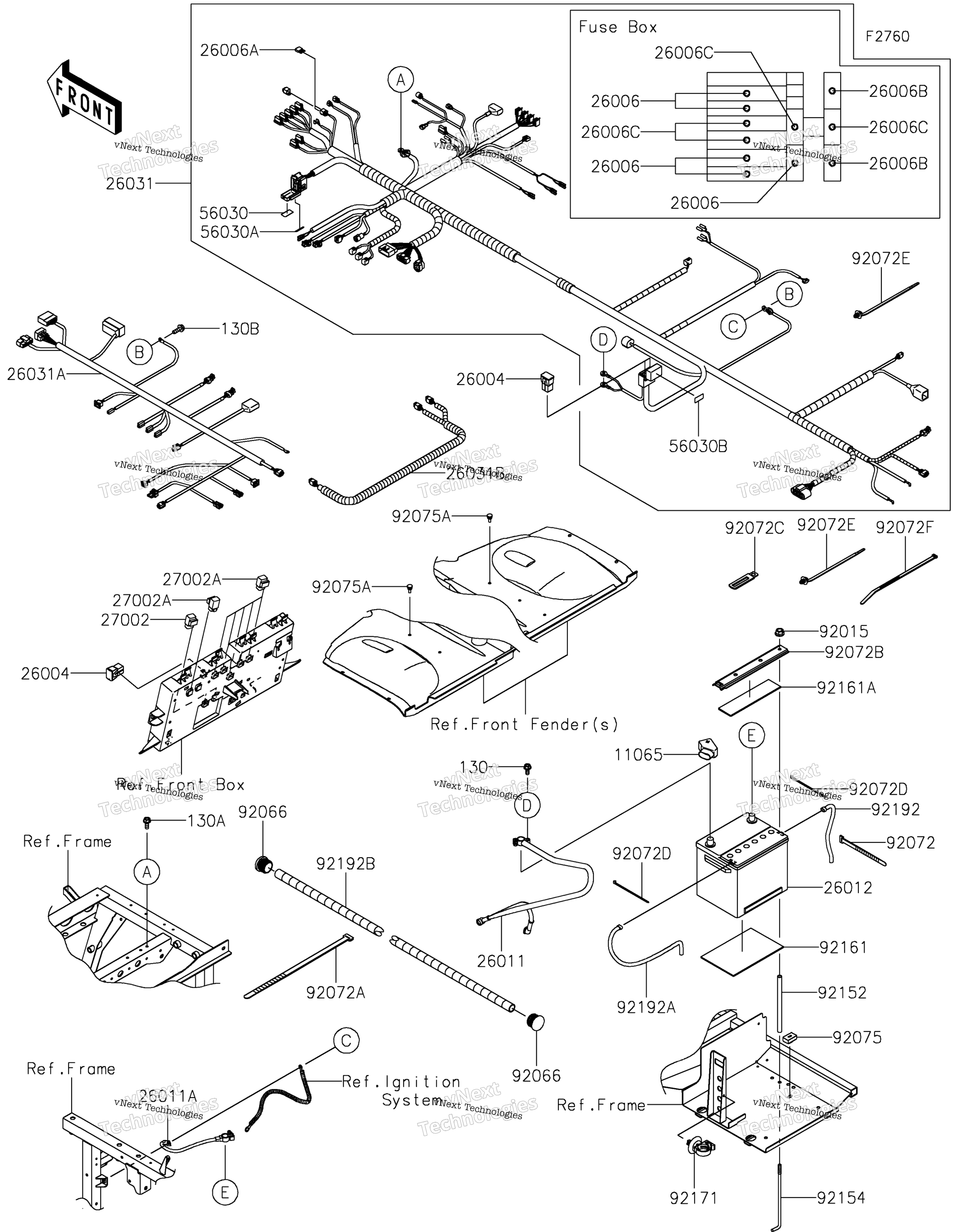 Шасси Electrical Equipment