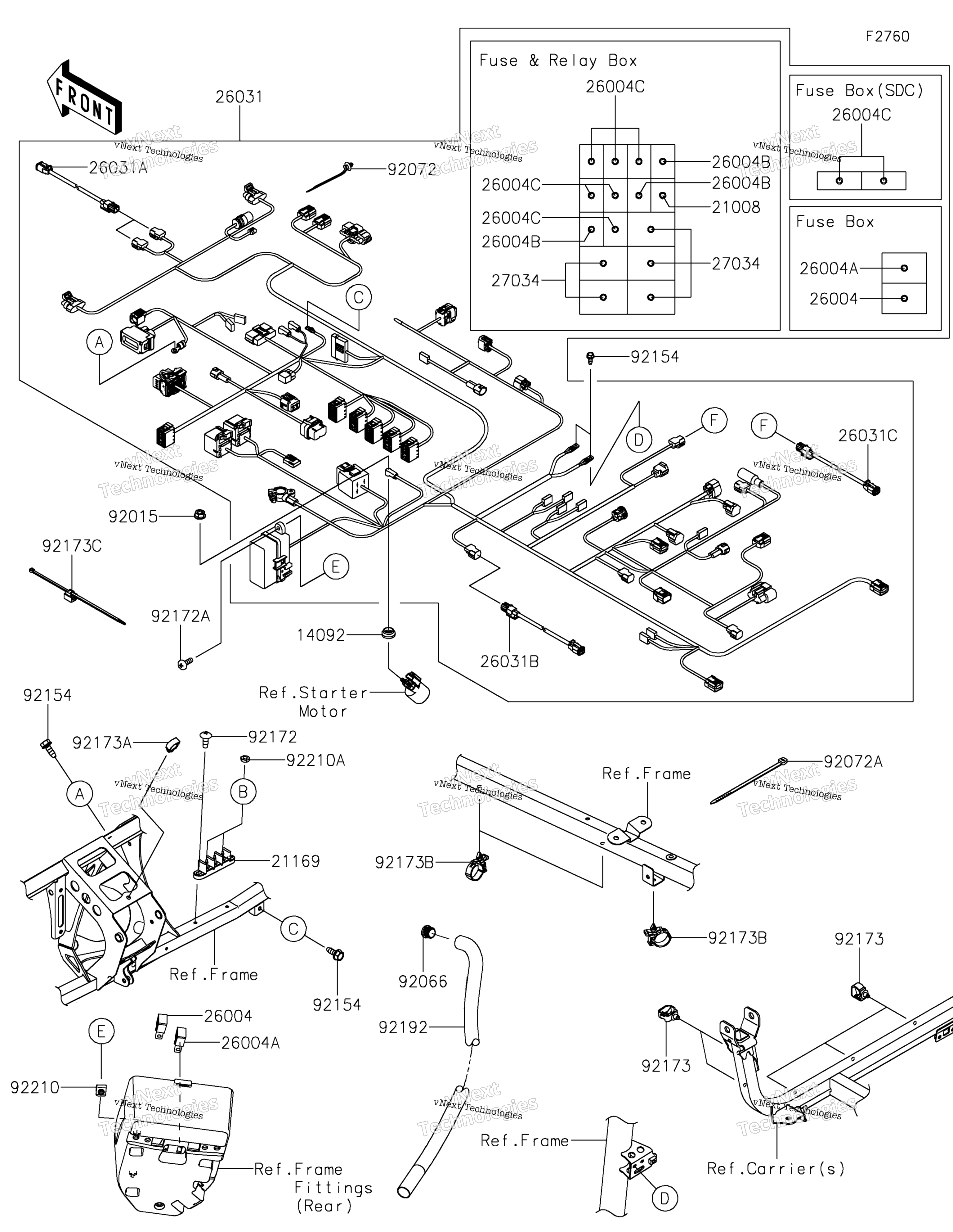 Шасси Electrical Equipment
