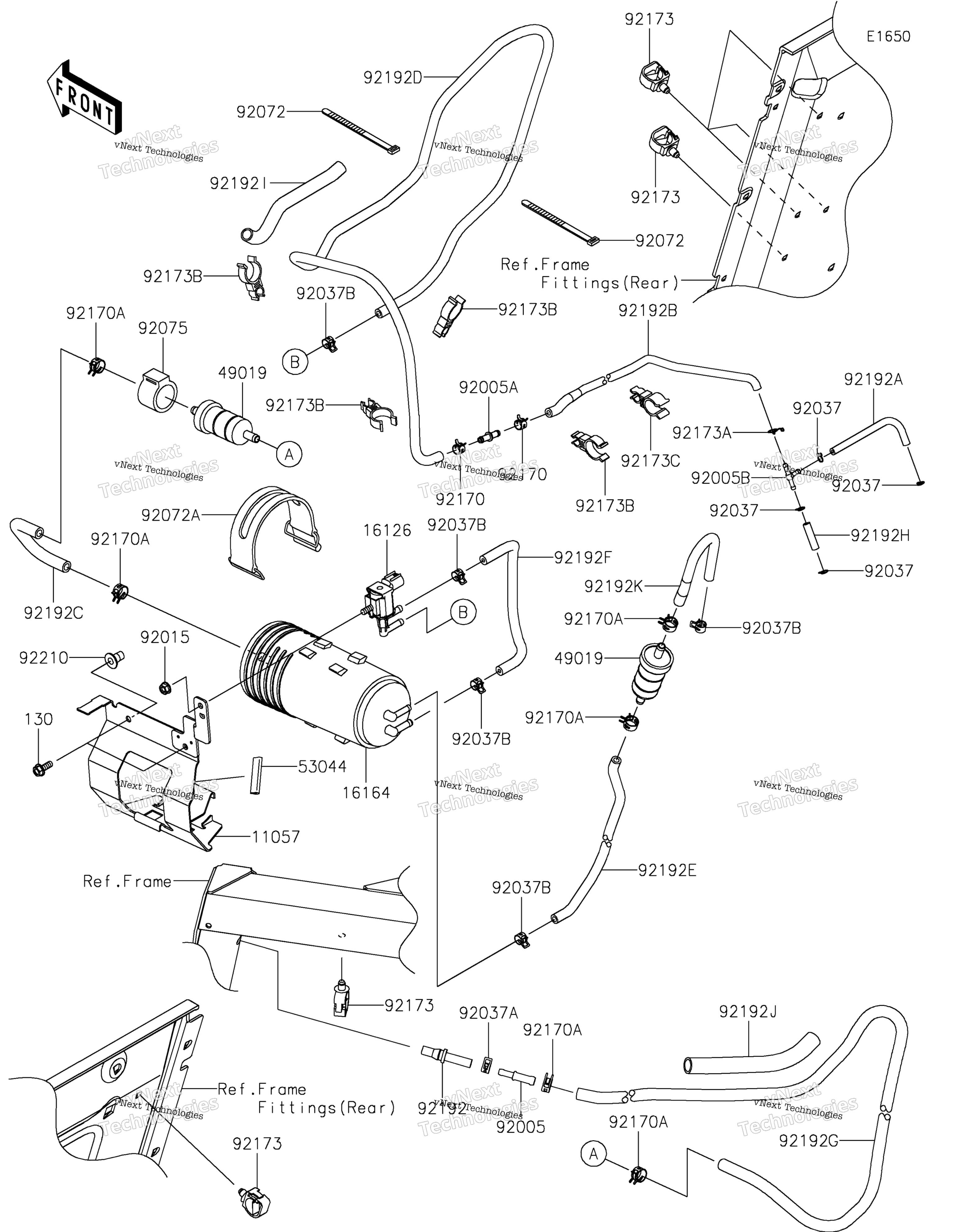 топливный Evaporative System(Ca) 2