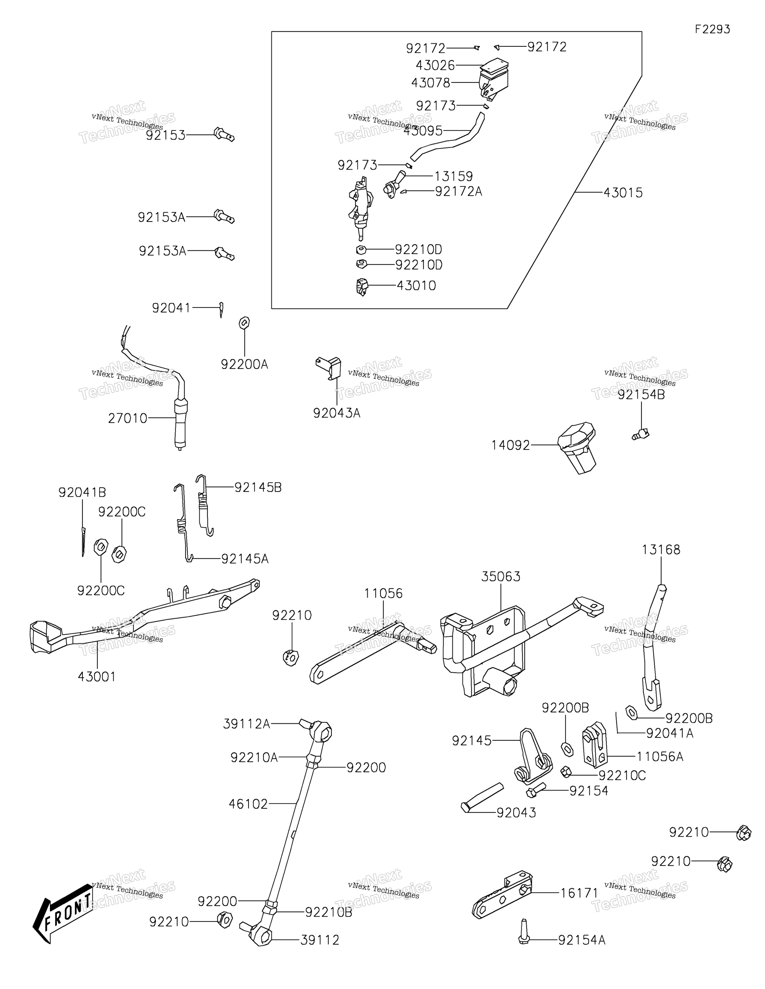 Задняя часть Master Cylinder 2