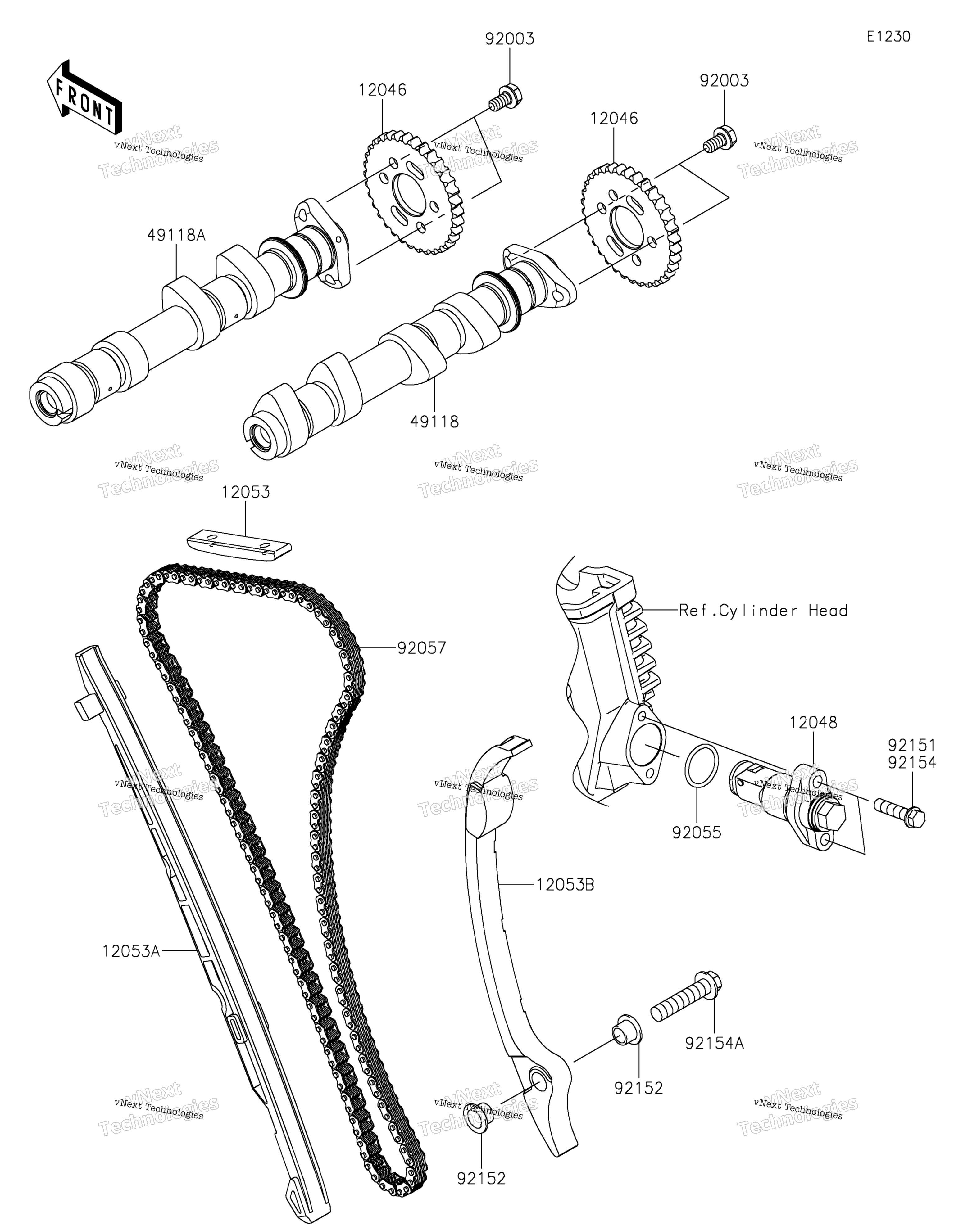 Camshaft(S) / Tensioner 2