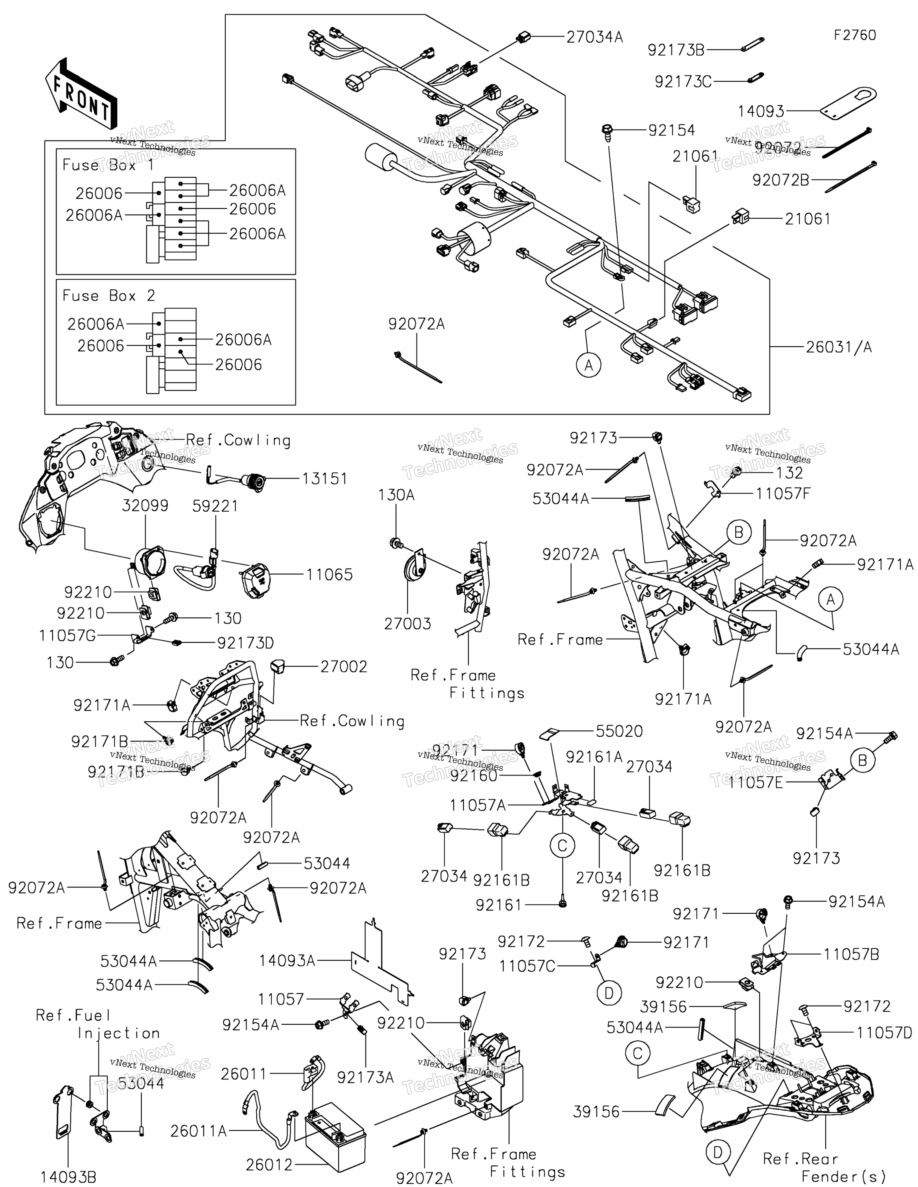 Шасси Electrical Equipment
