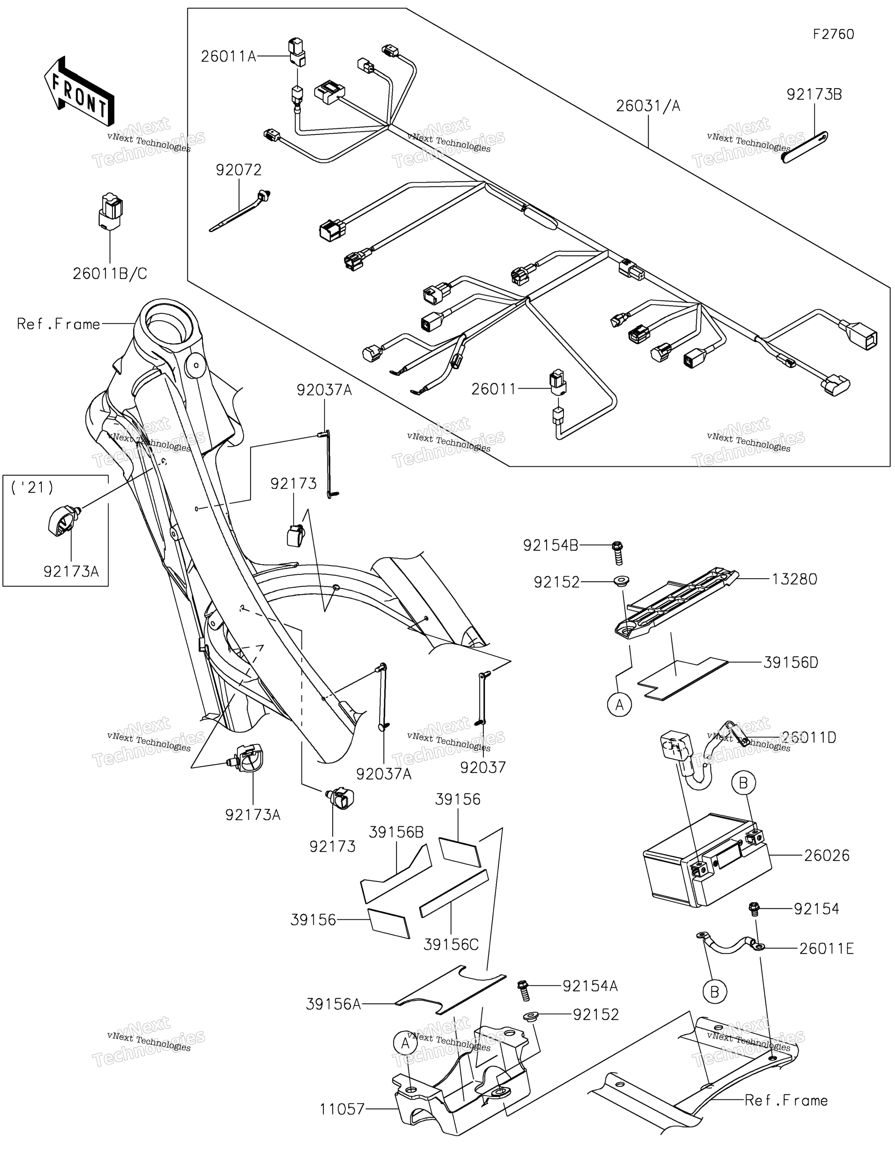 Шасси Electrical Equipment