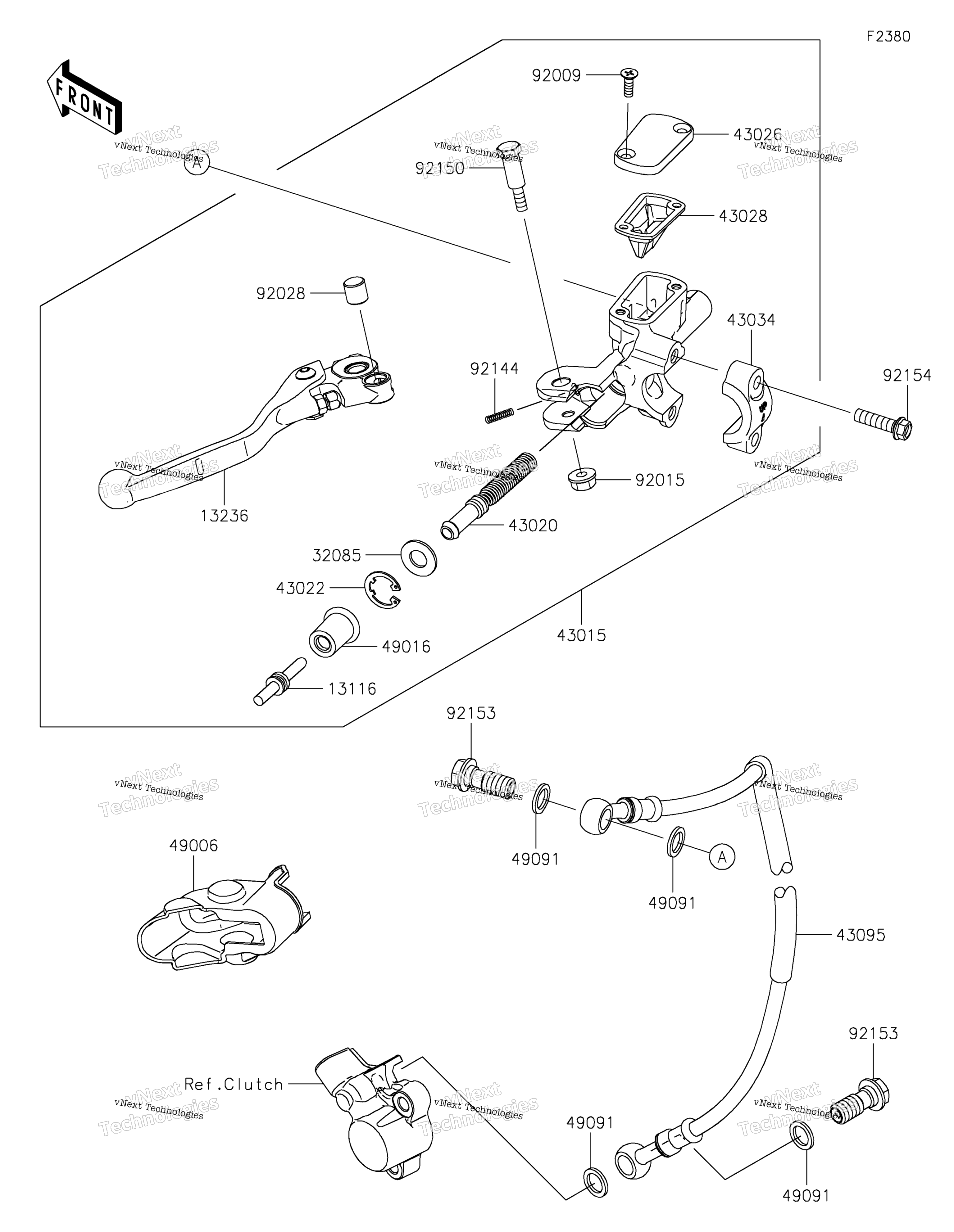 Сцепление MASTER CYLINDER