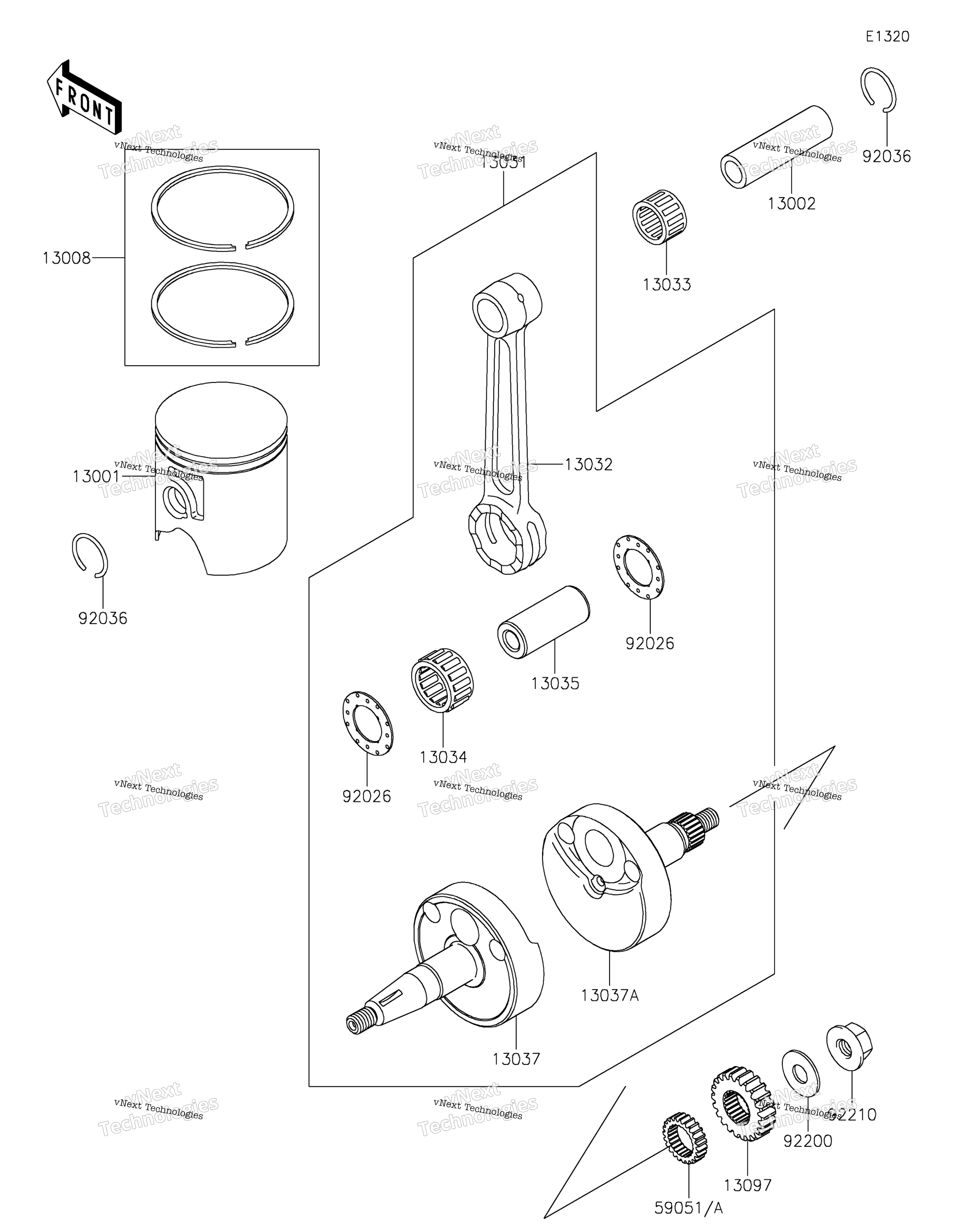 коленвал / Piston(S)
