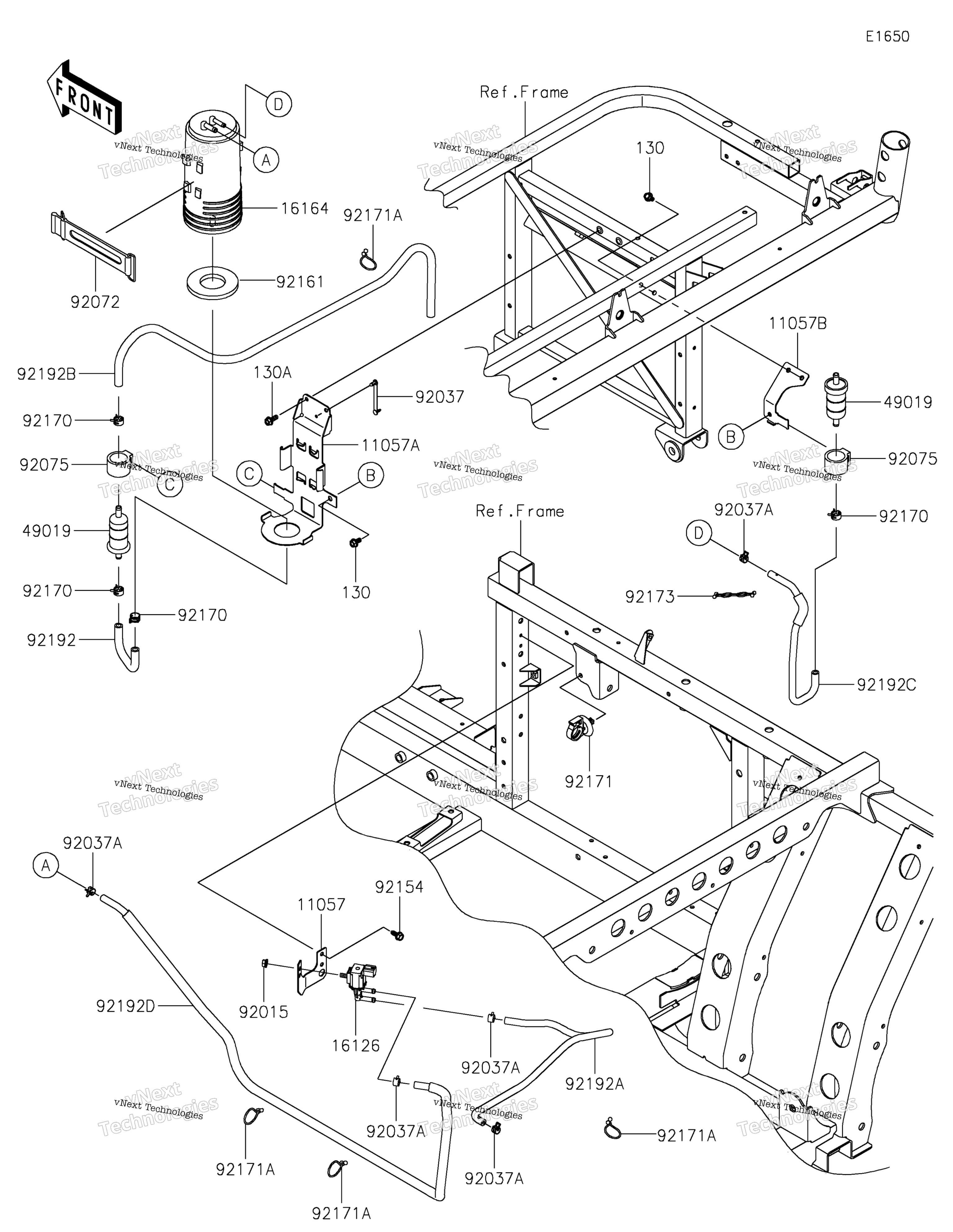 топливный Evaporative System(Ca) 4