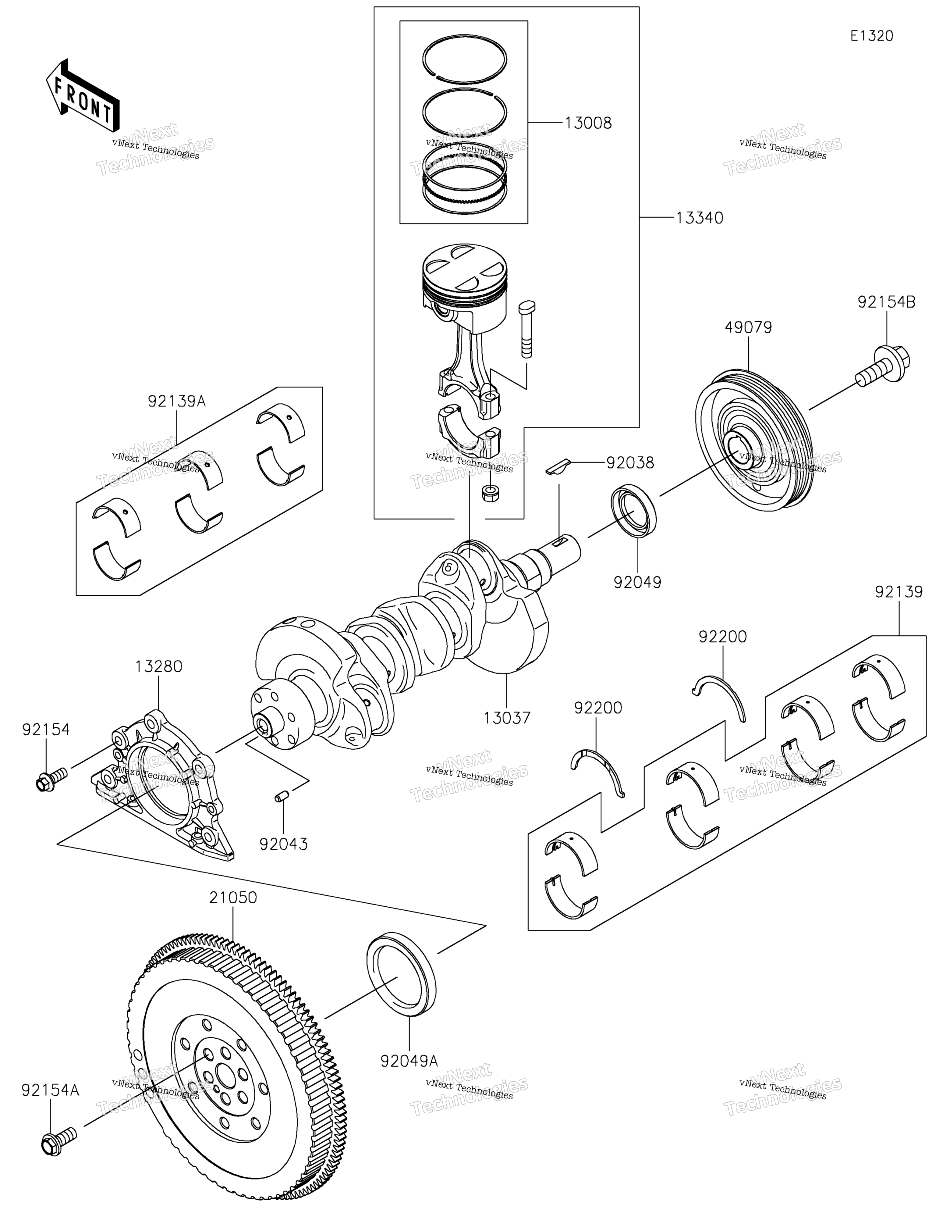 коленвал / Piston(S) 2