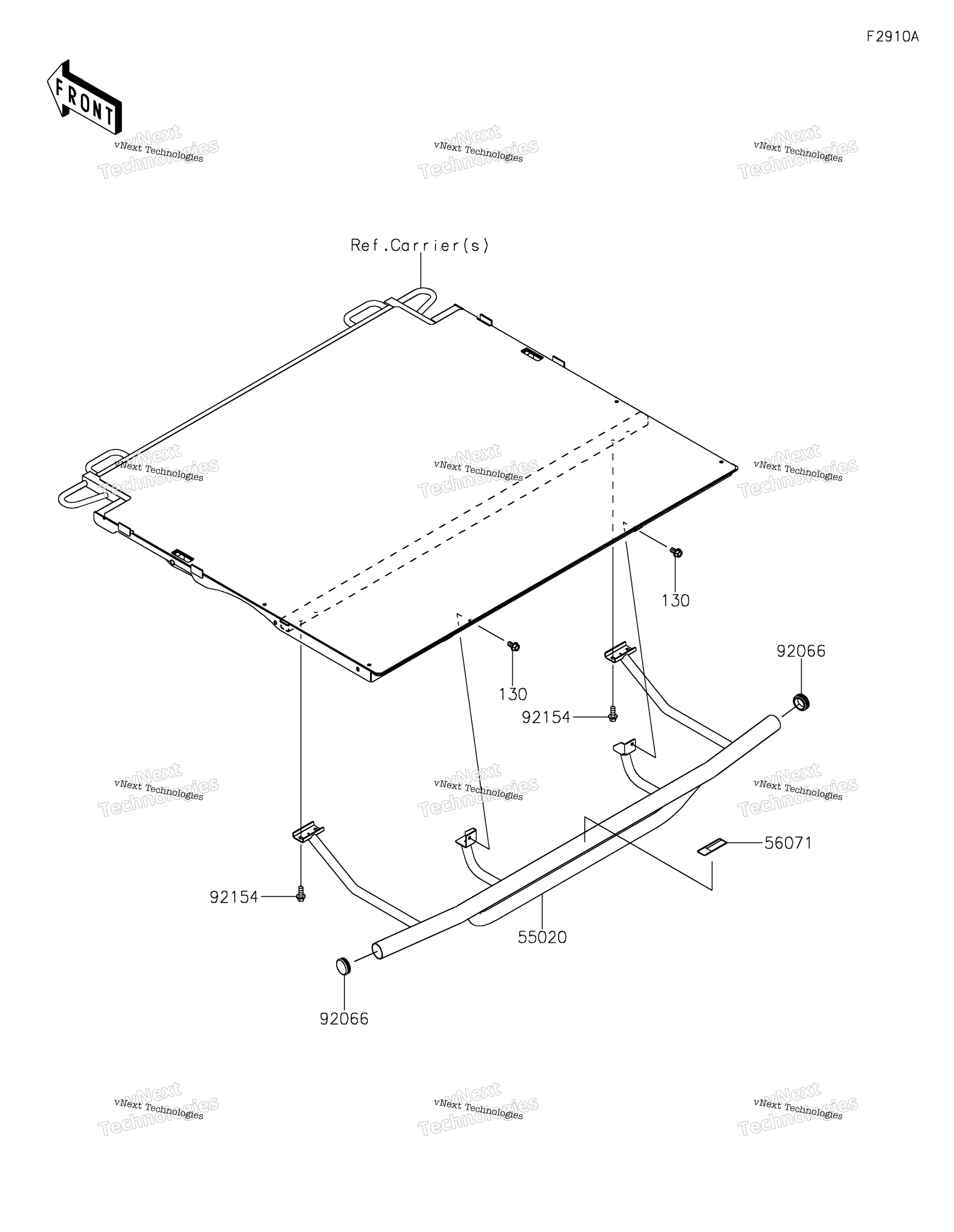 задний BUMPER