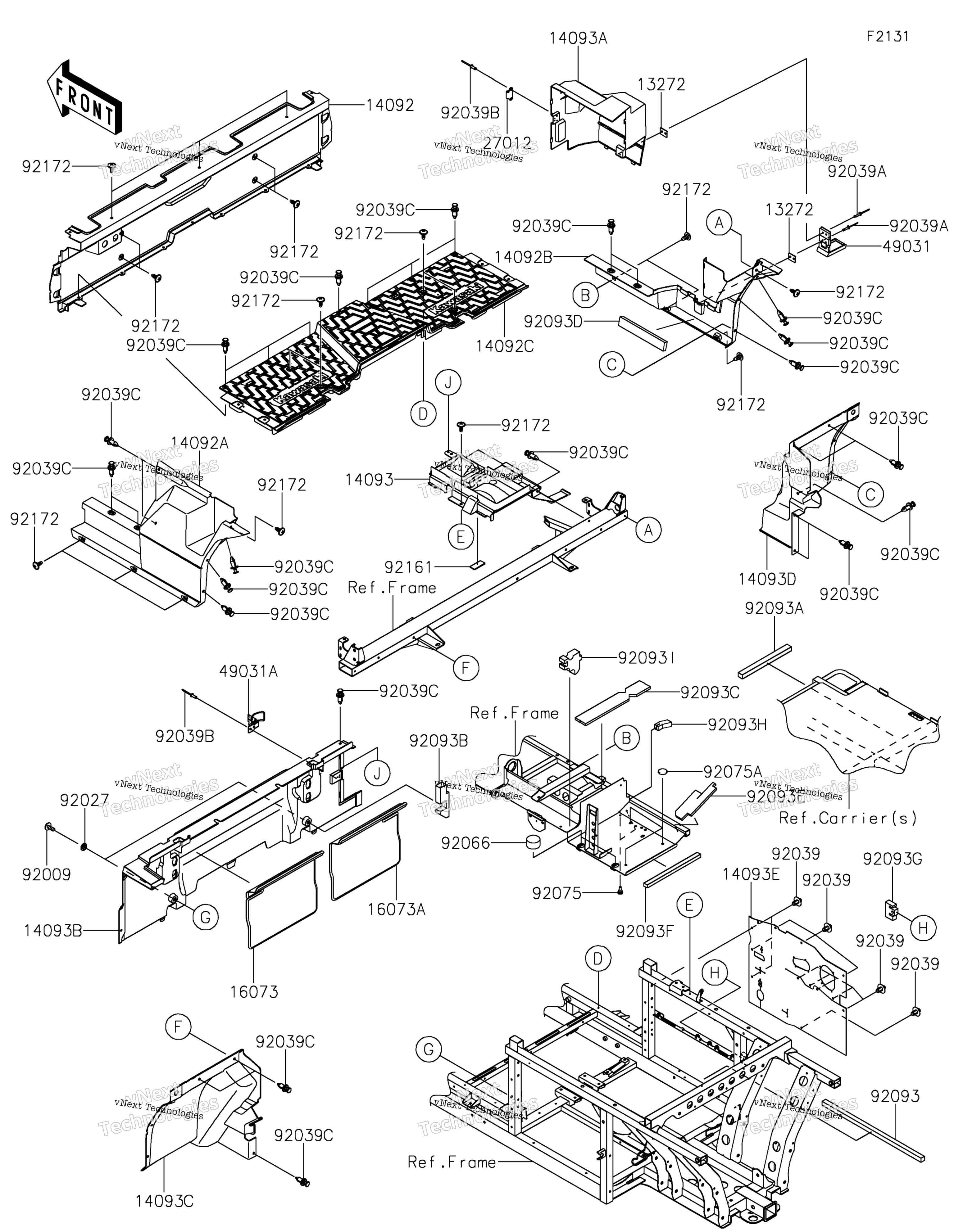 Рама Fittings(Rear)