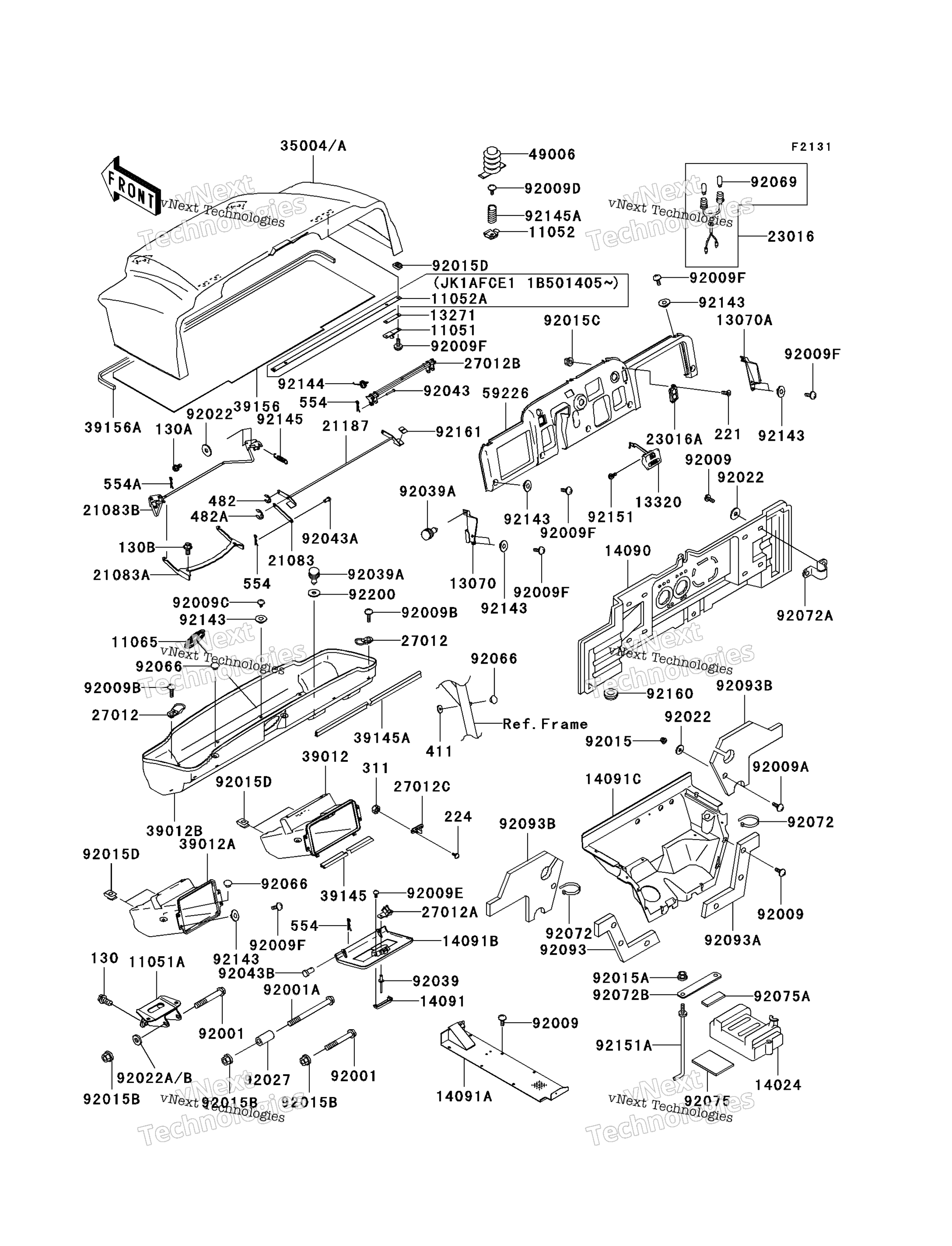 Рама Fittings (Kaf620-E1)