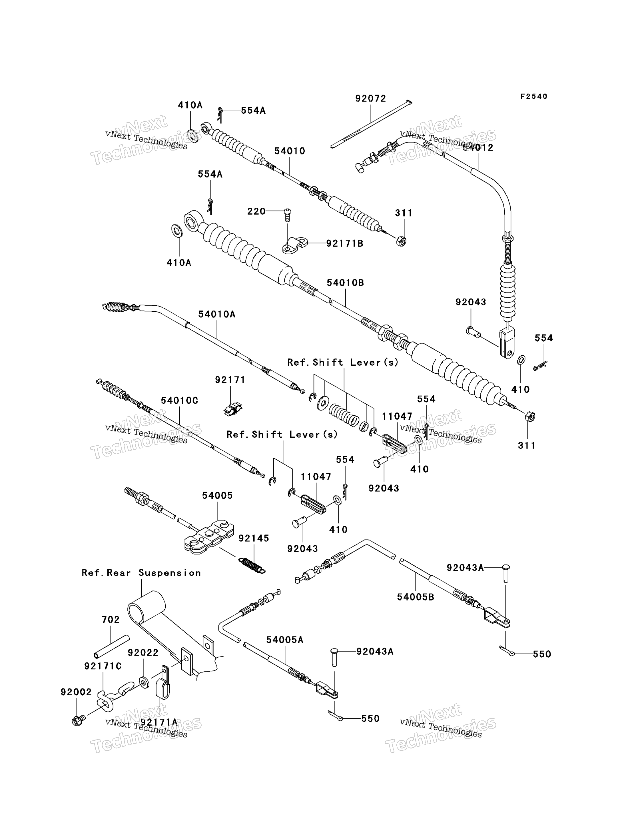 Cables ( Jk1afdb1 6B511025)