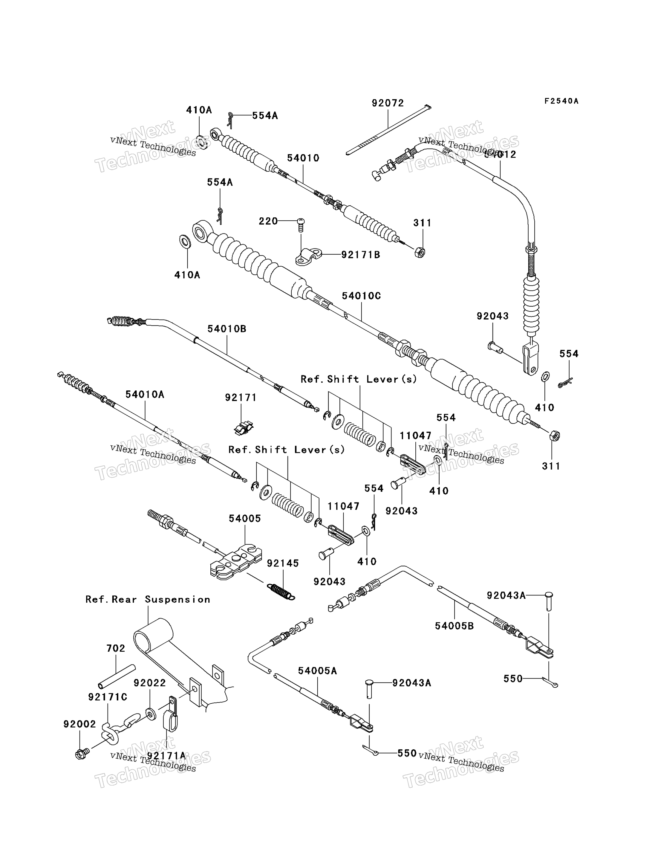 Cables (Jk1afdb1 6B511026 )