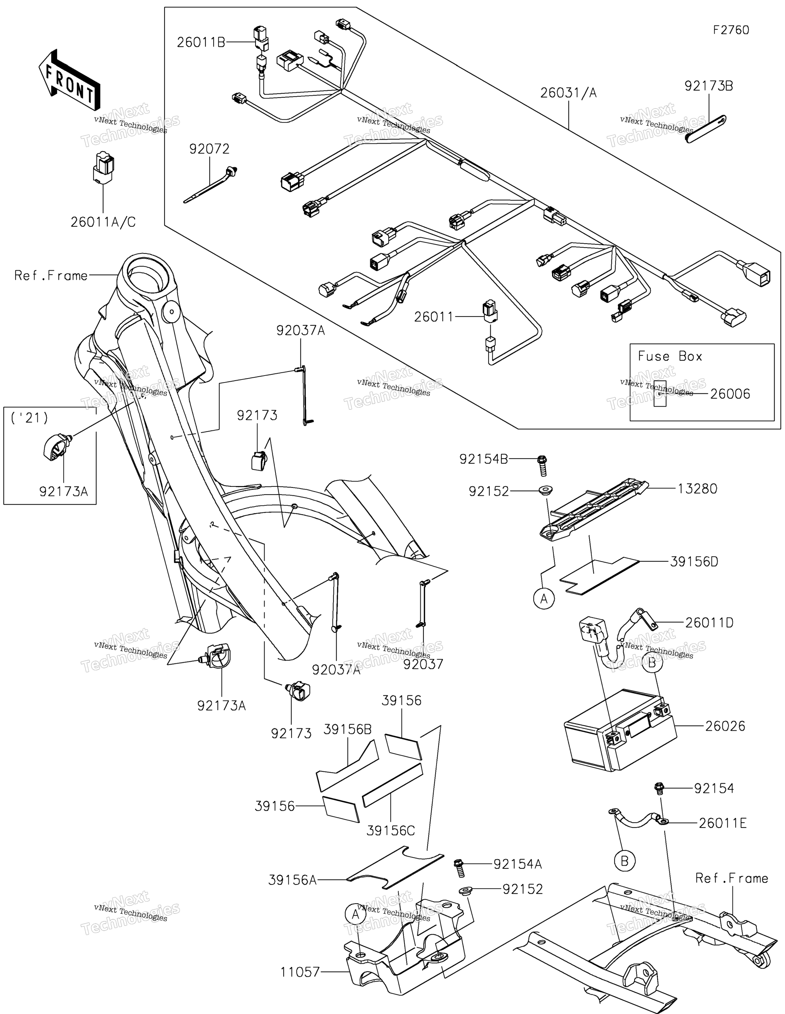Шасси Electrical Equipment