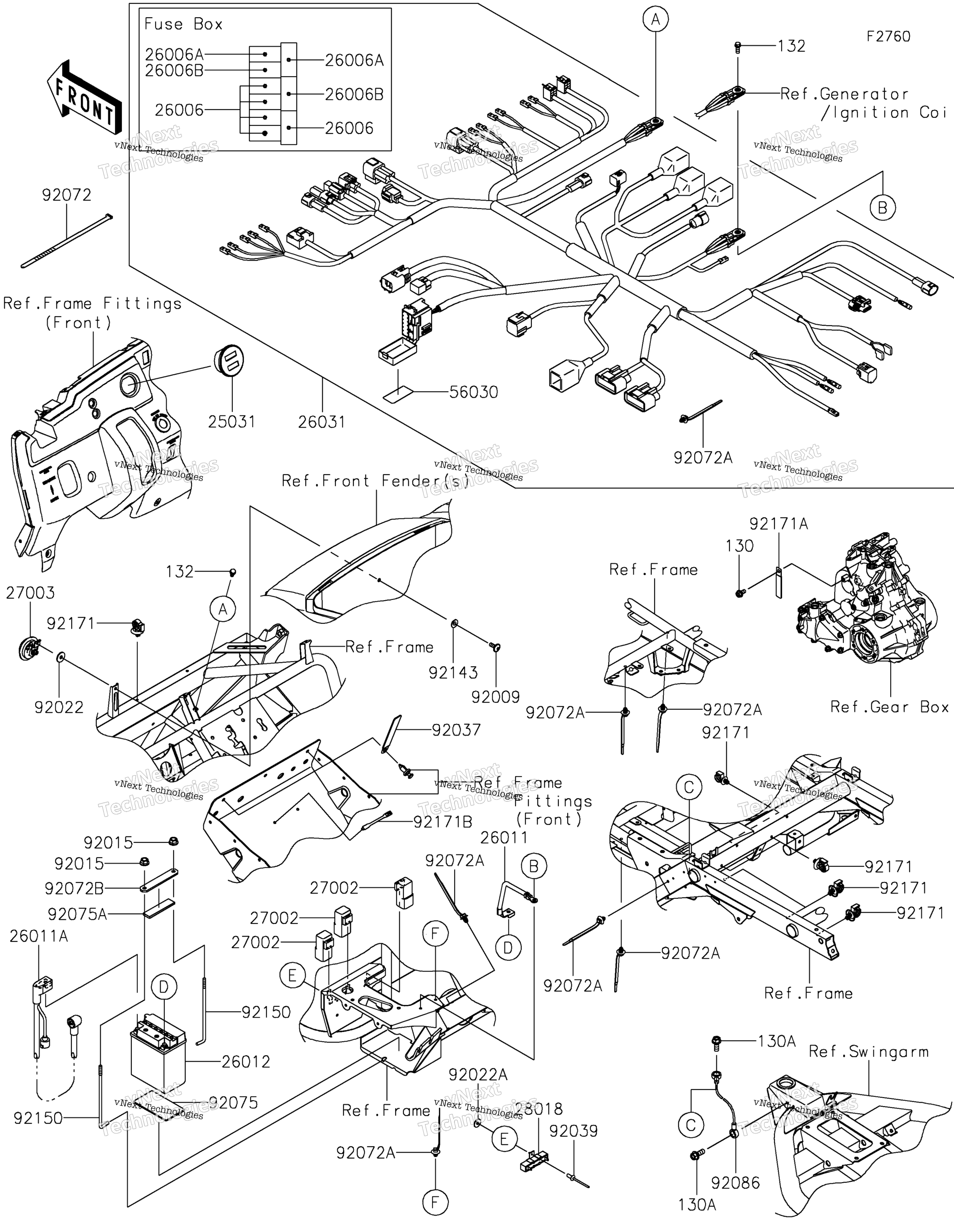 Шасси Electrical Equipment