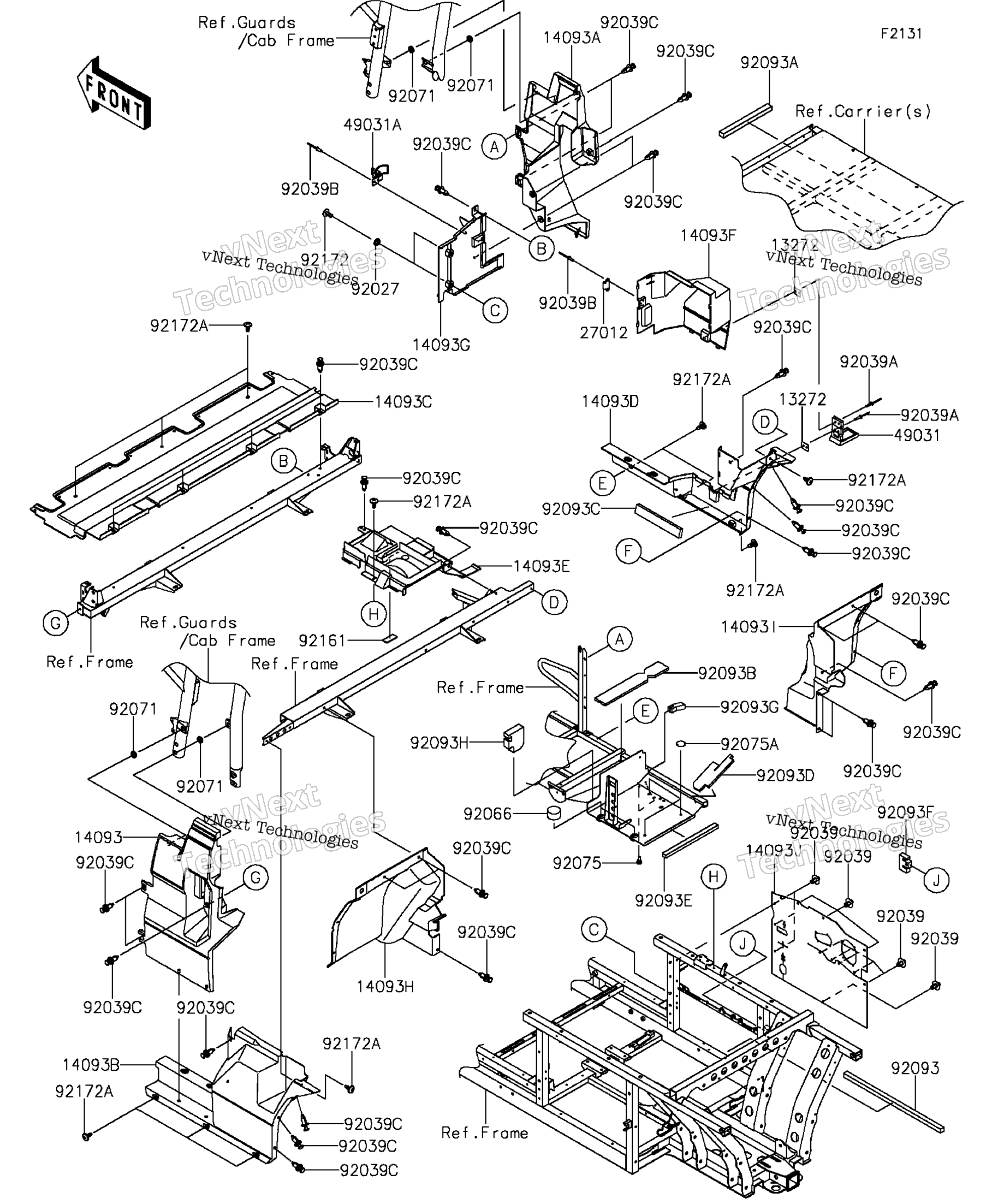 Рама Fittings(Rear)