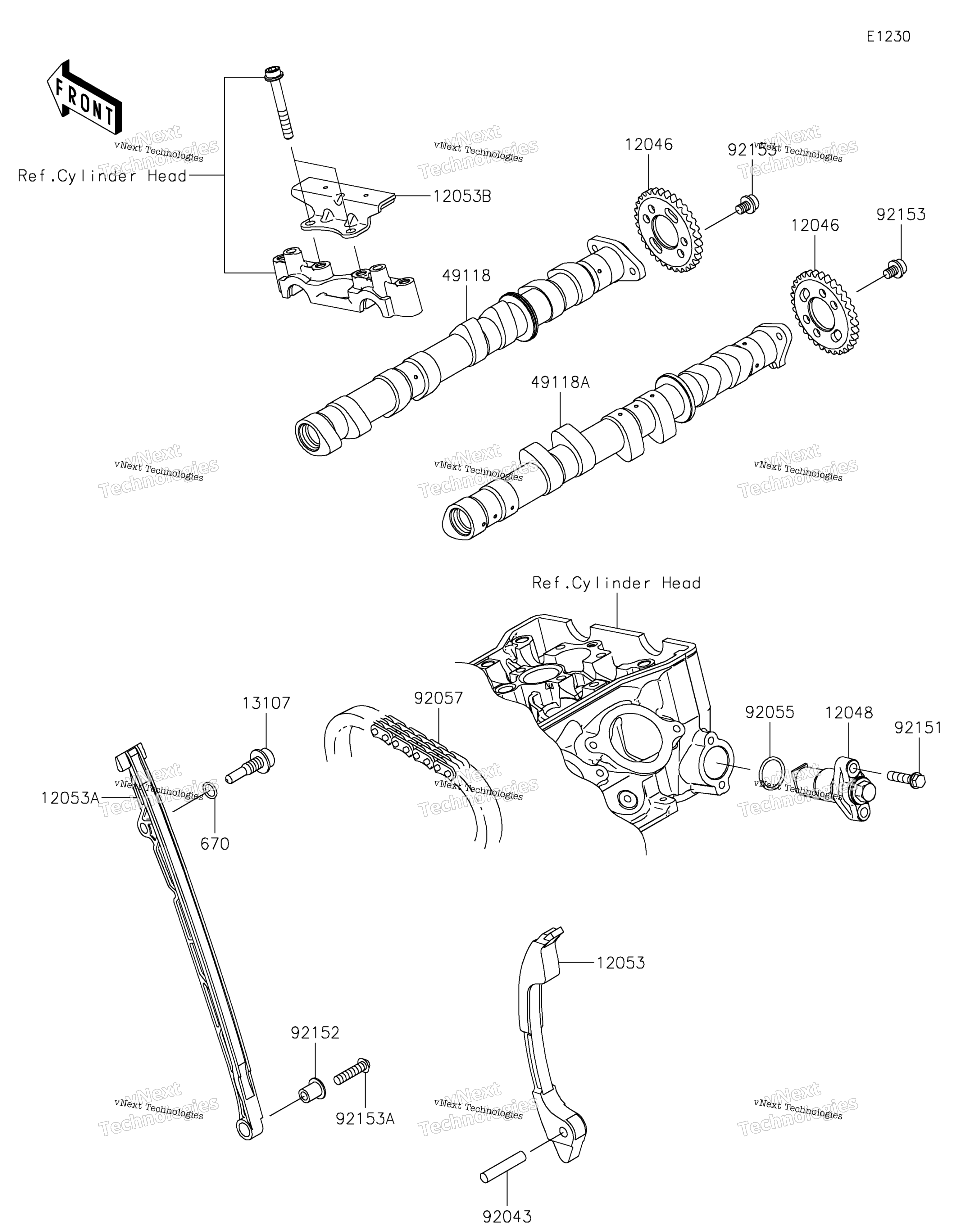 Camshaft(S) / Tensioner 2