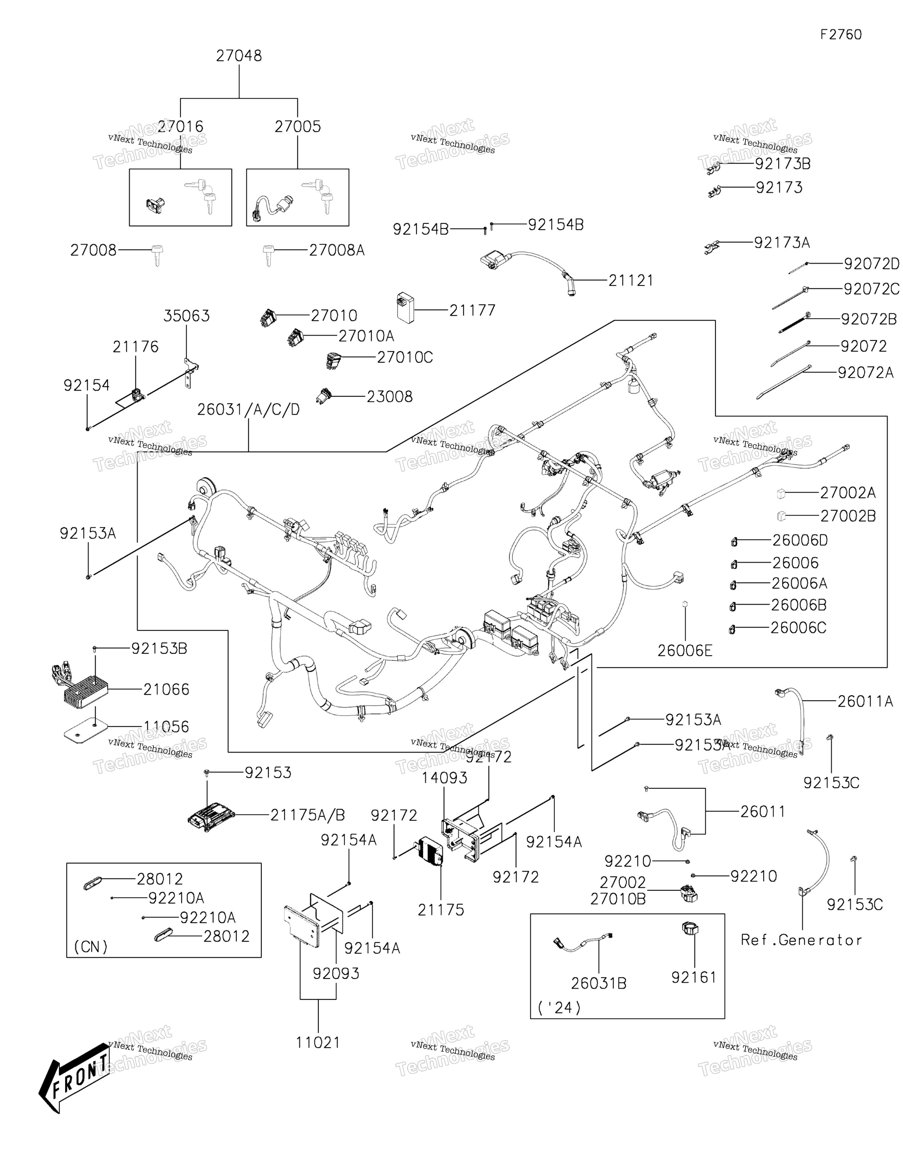 Шасси Electrical Equipment