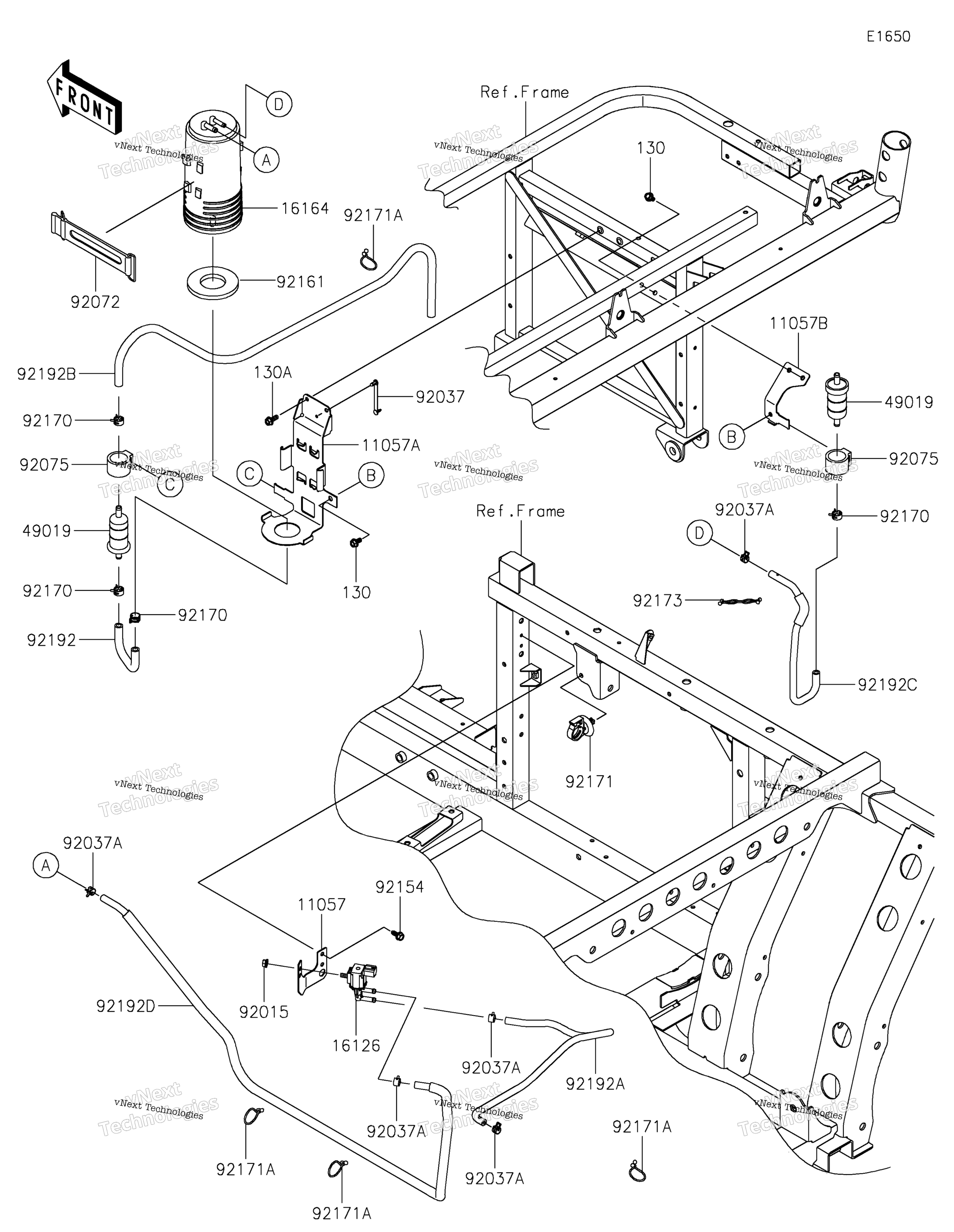 топливный Evaporative System(Ca) 2