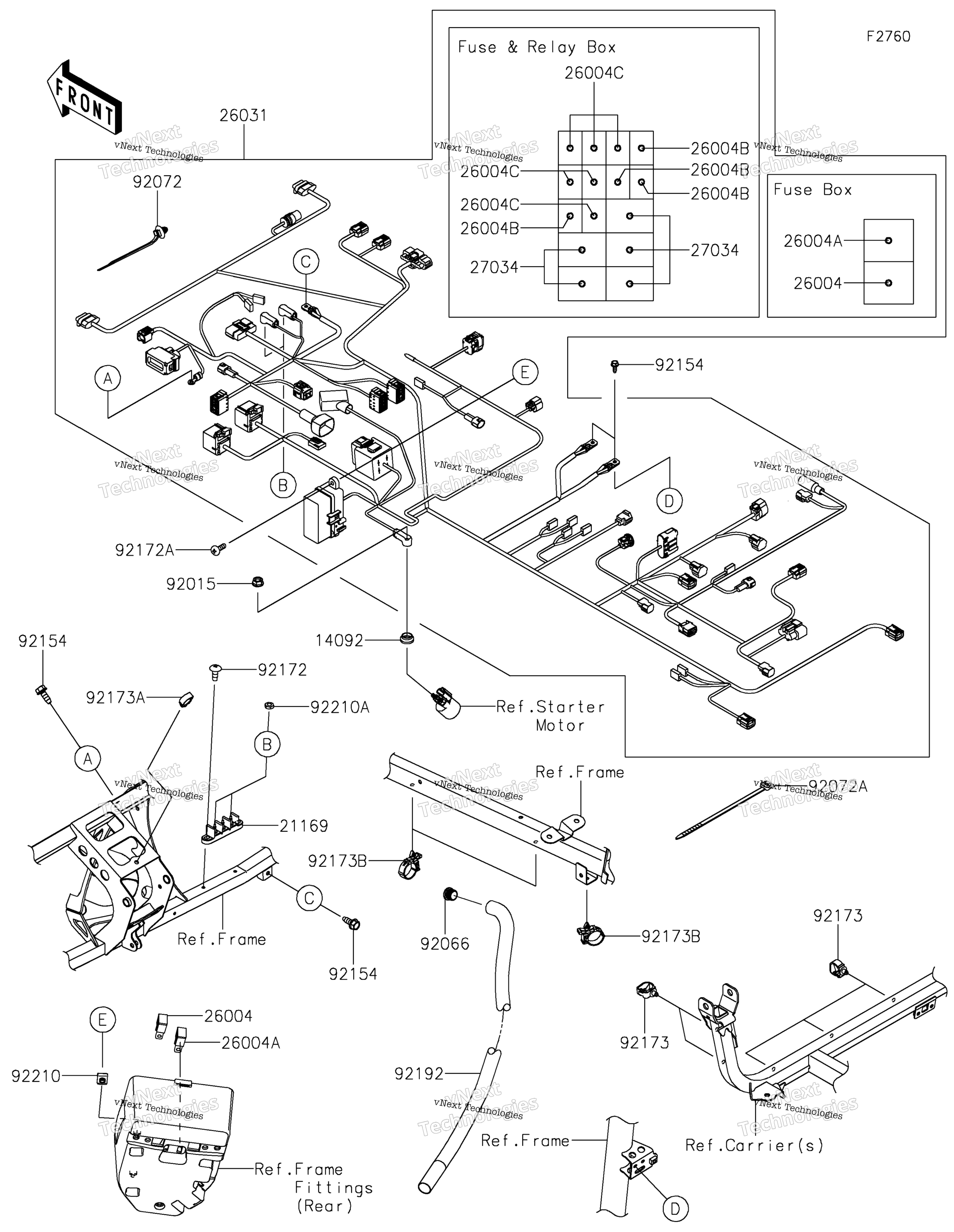 Шасси Electrical Equipment