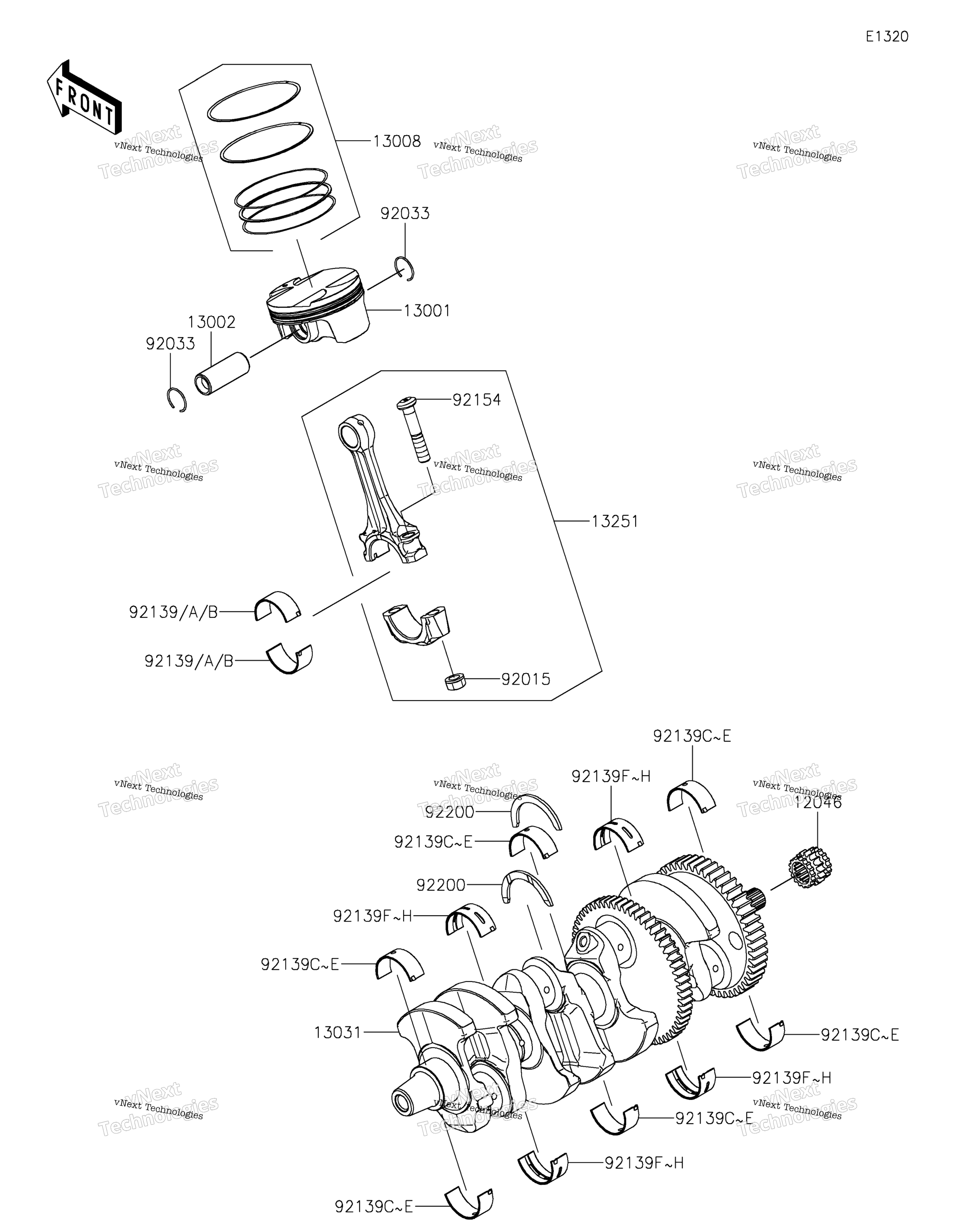 коленвал / Piston(S) 2