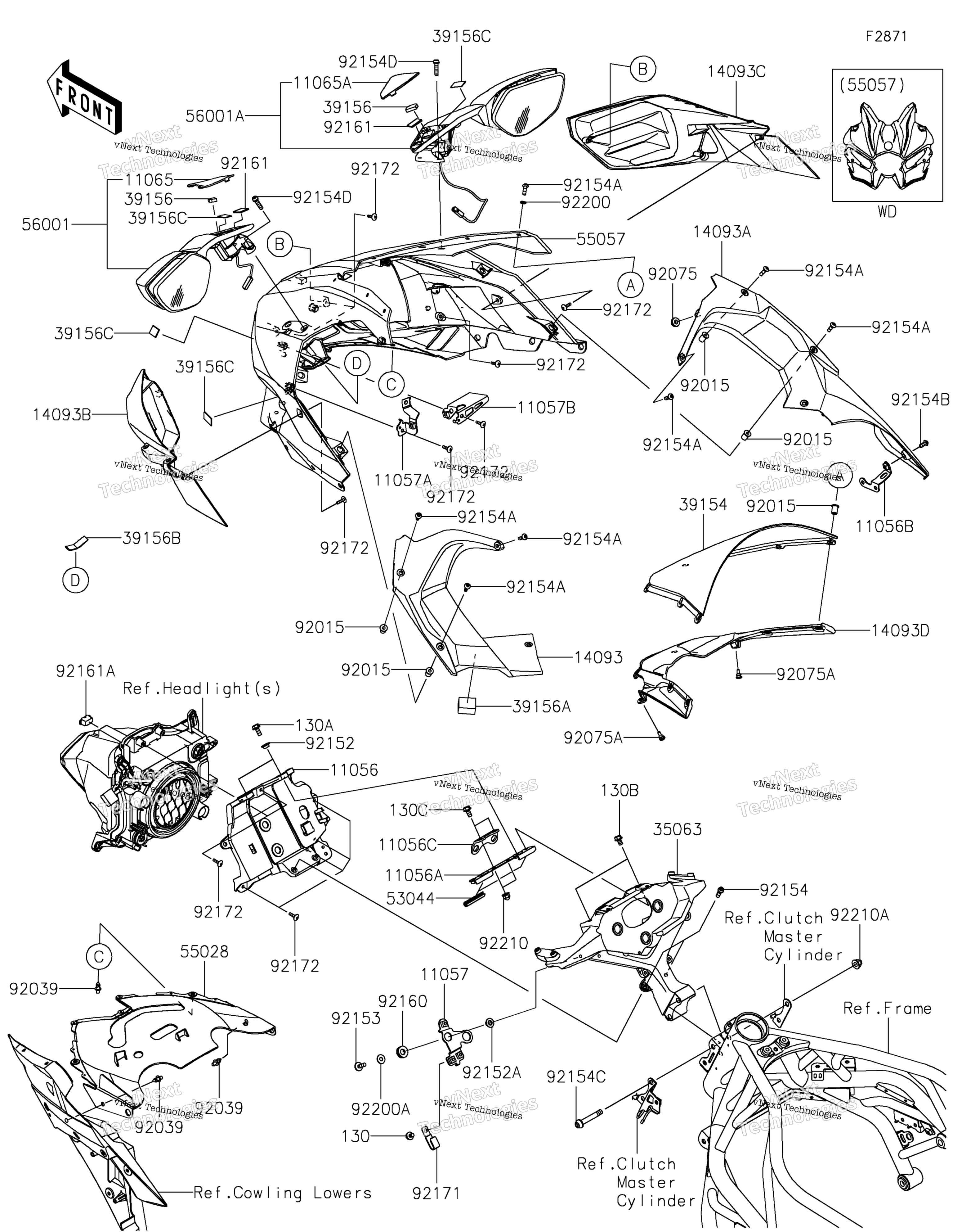 Cowling(Jnfnn / Jnfnl / Jpfnn / Jpfnl) 2