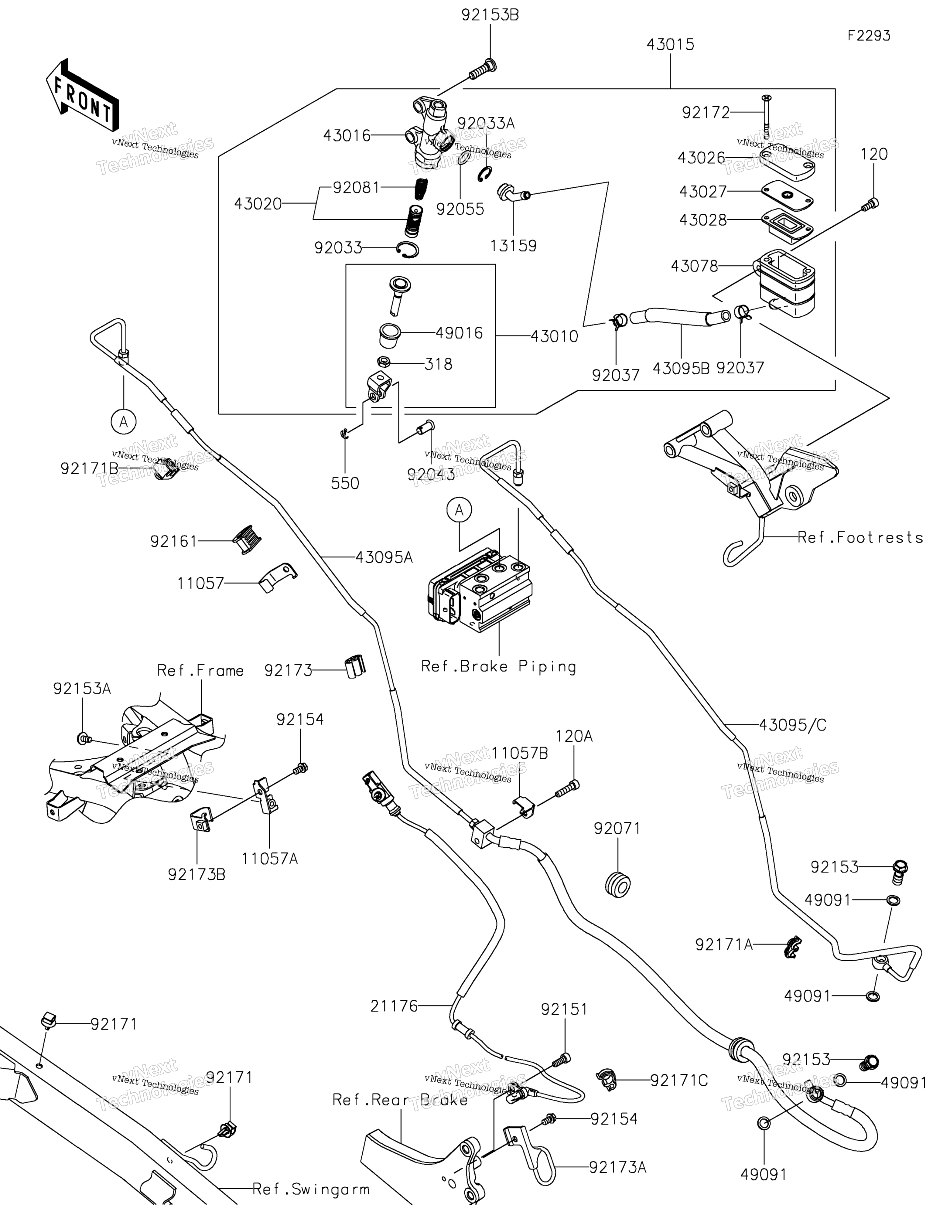 Задняя часть Master Cylinder 2