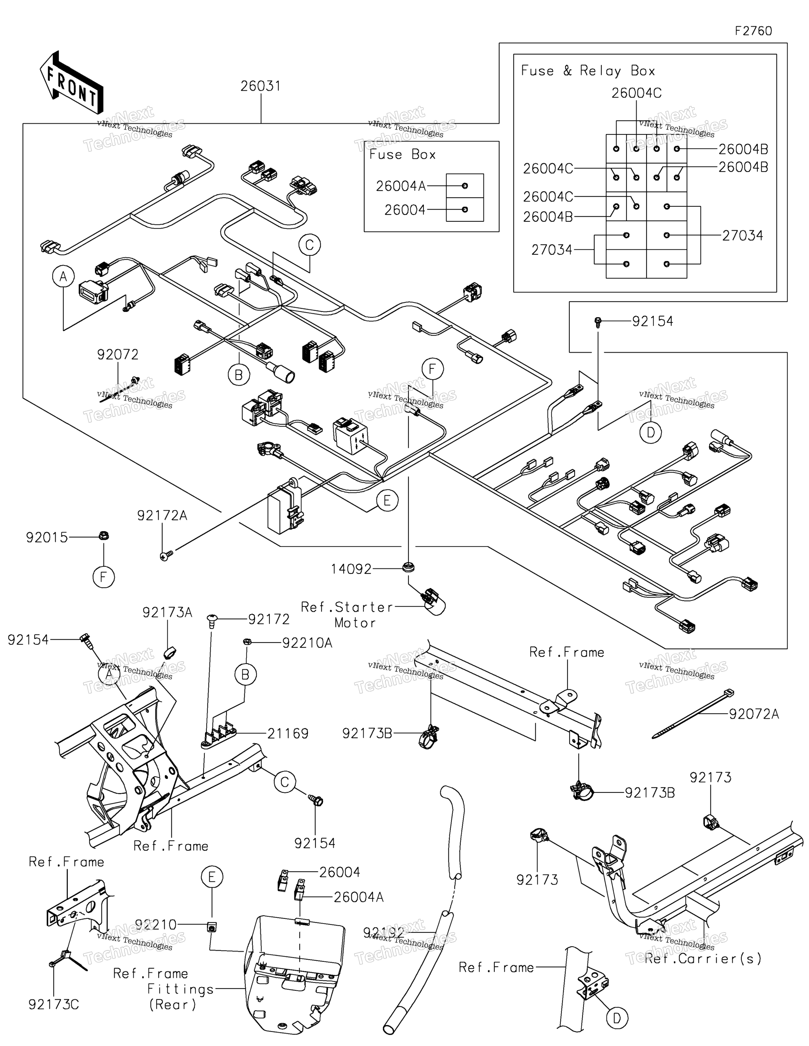 Шасси Electrical Equipment