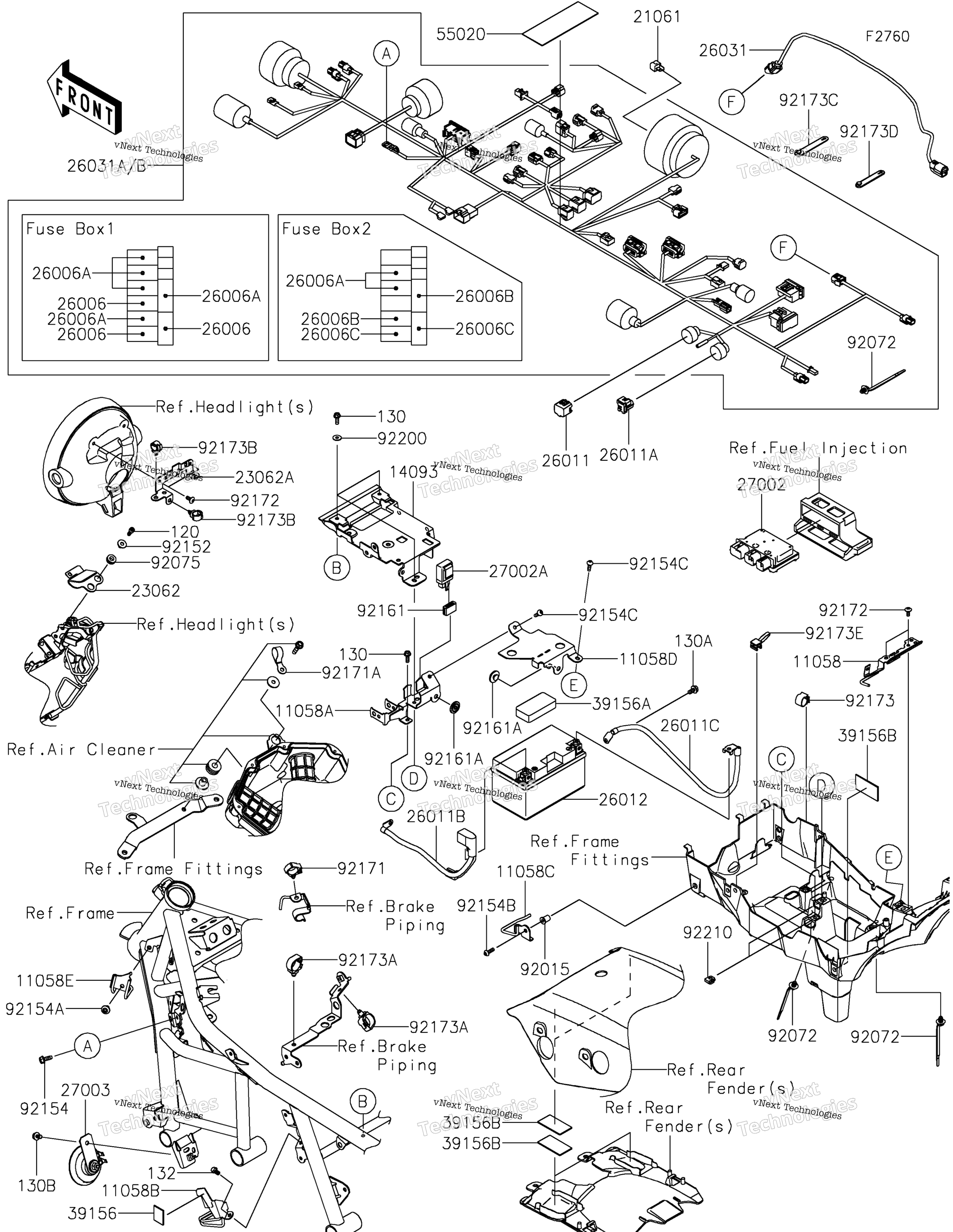 Шасси Electrical Equipment