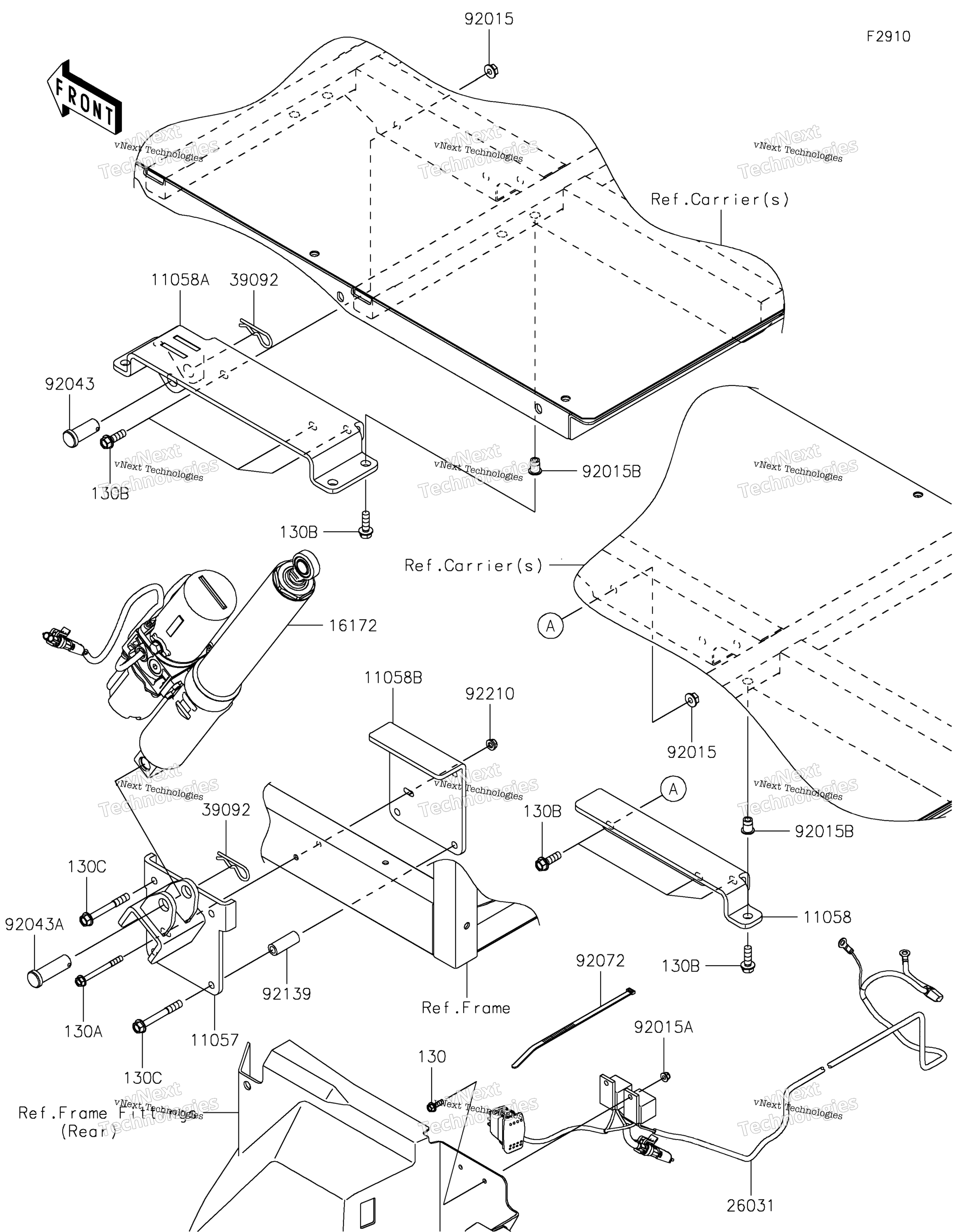 багажник Bed Lift