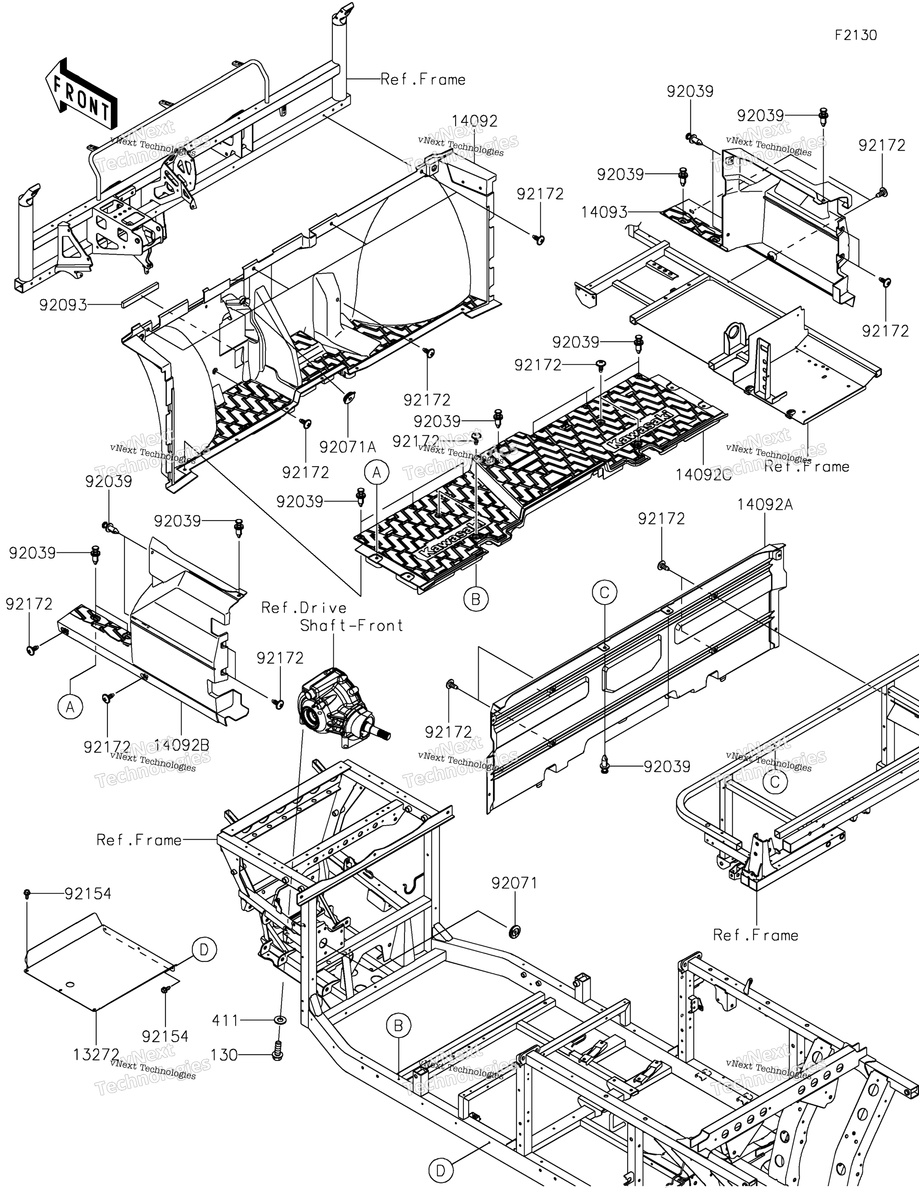 Рама Fittings(Front)
