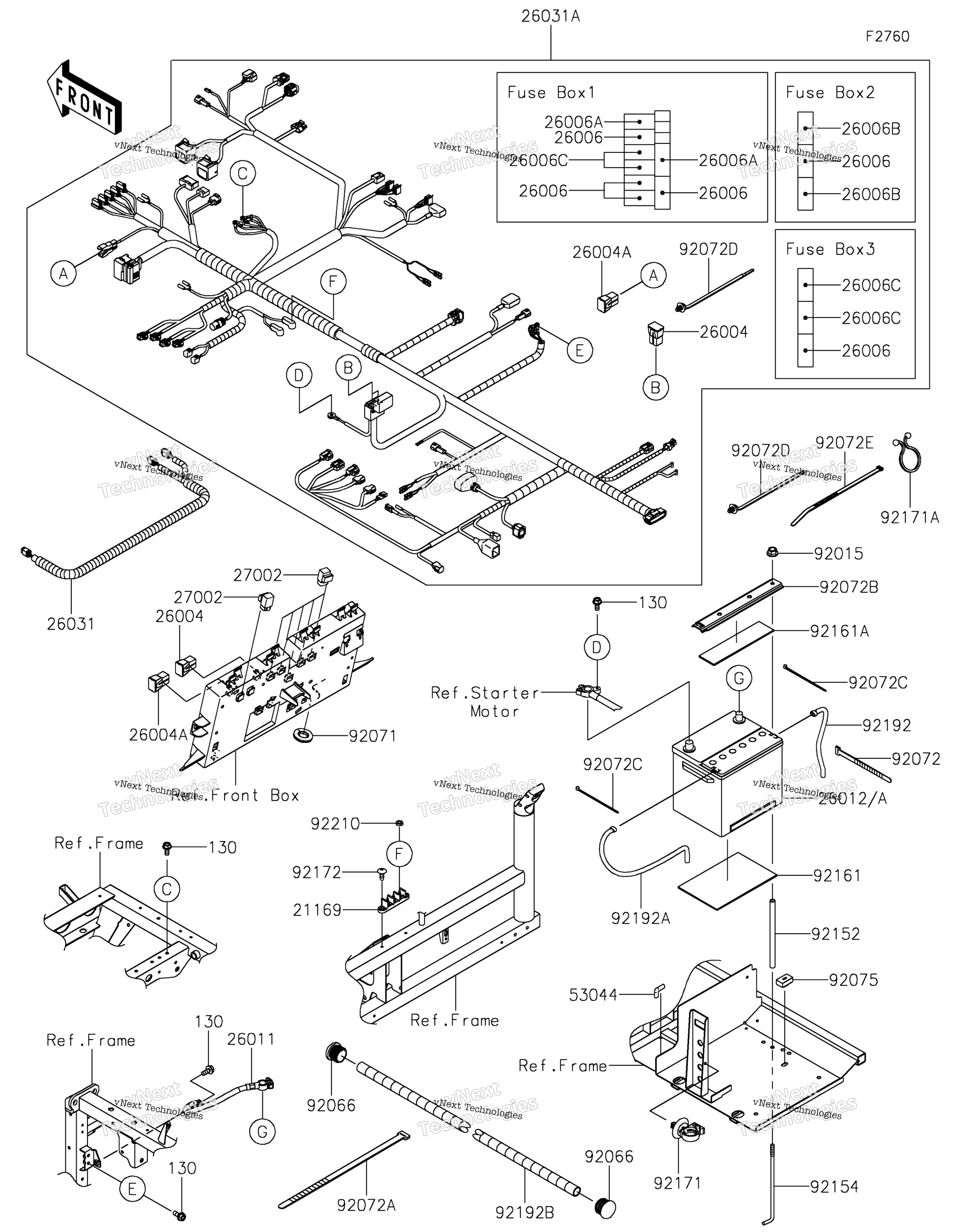 Шасси Electrical Equipment