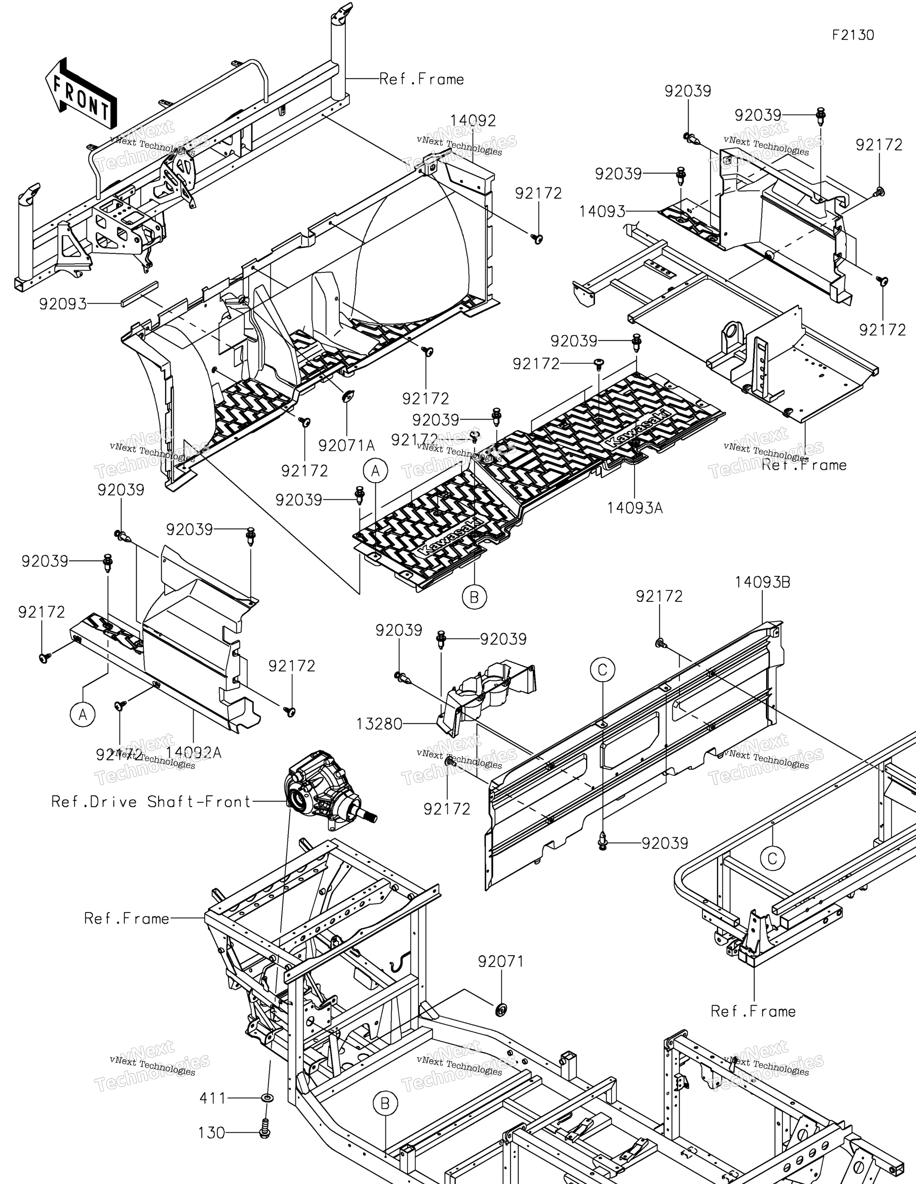 Рама Fittings(Front)