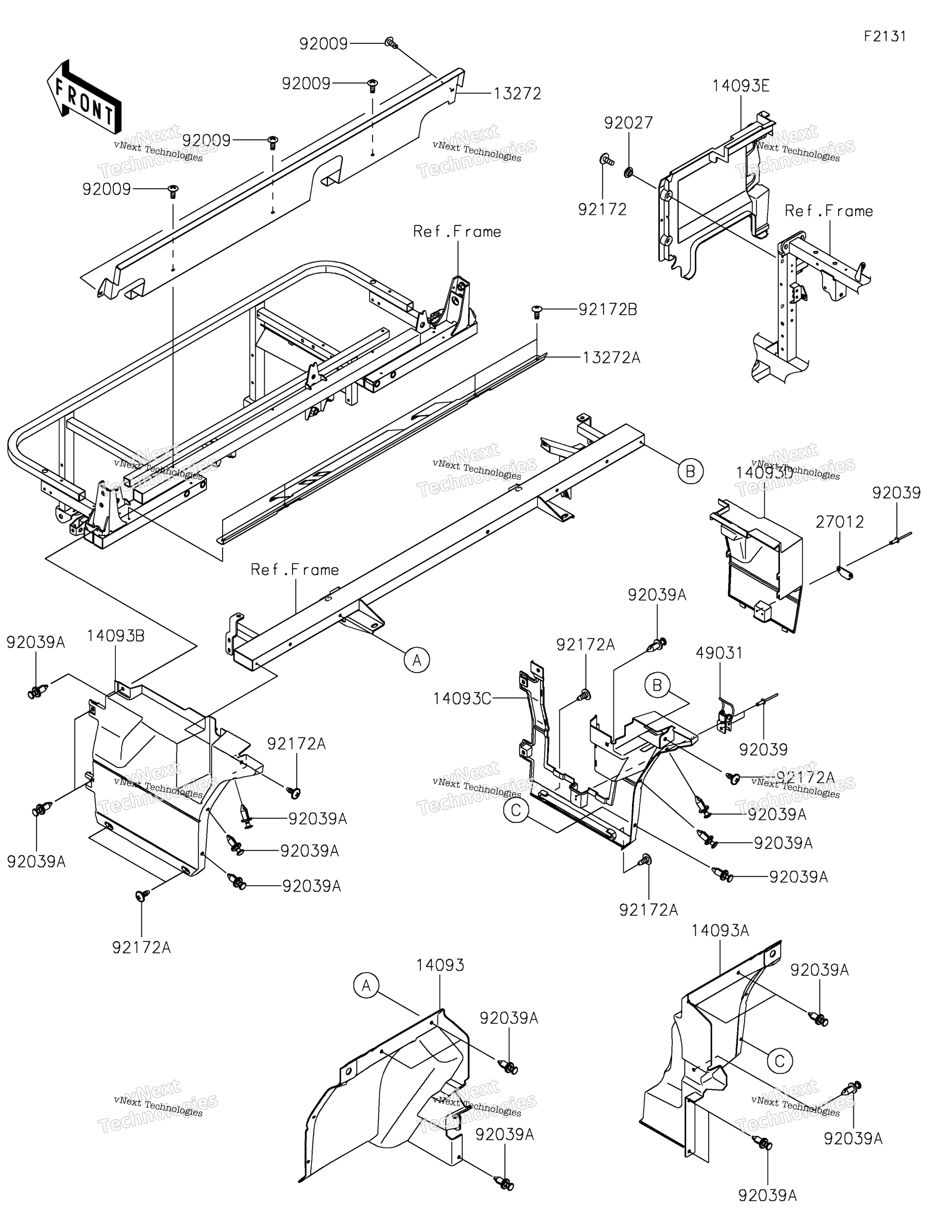 Рама Fittings(Rear)