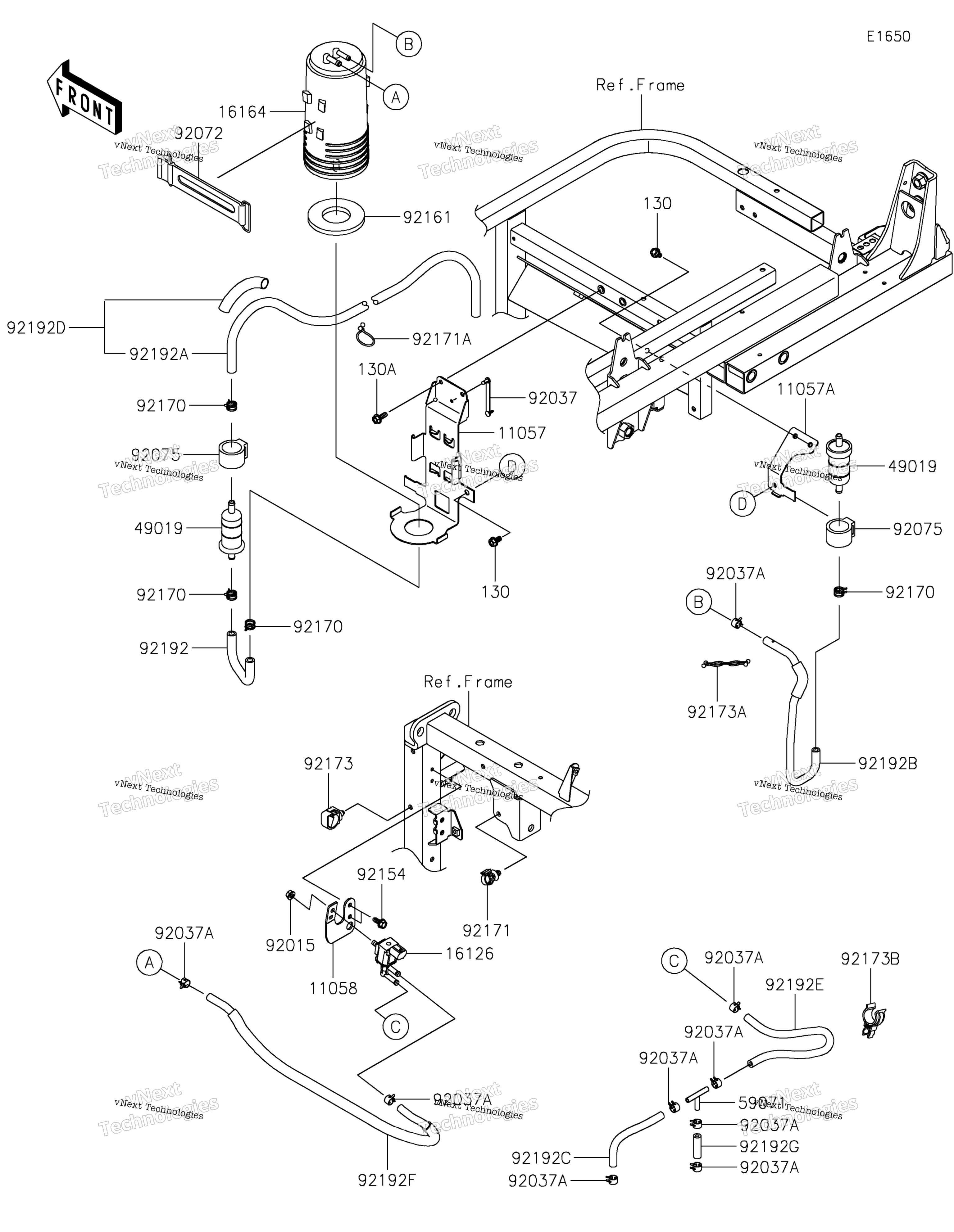 топливный Evaporative System(Ca) 2
