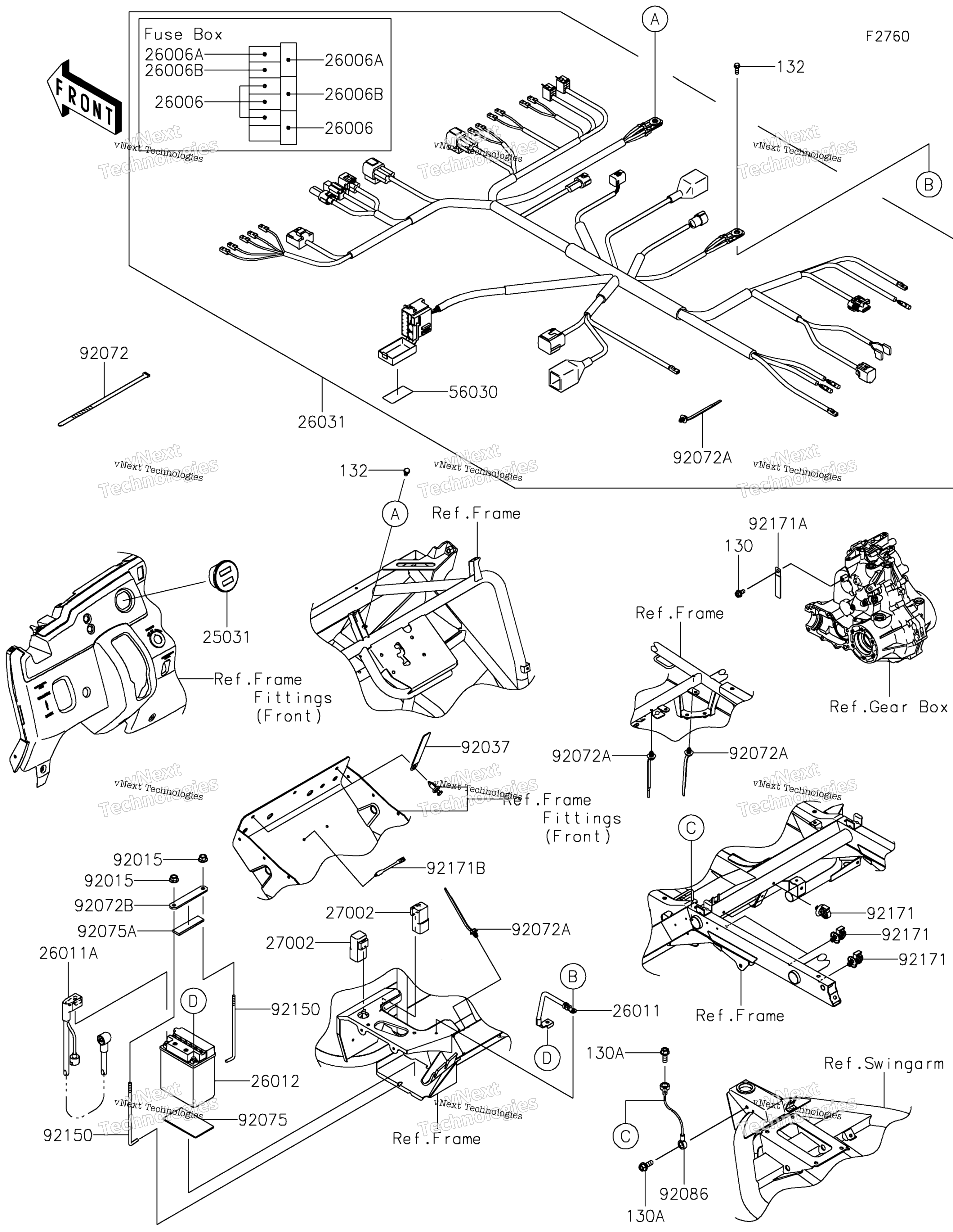 Шасси Electrical Equipment